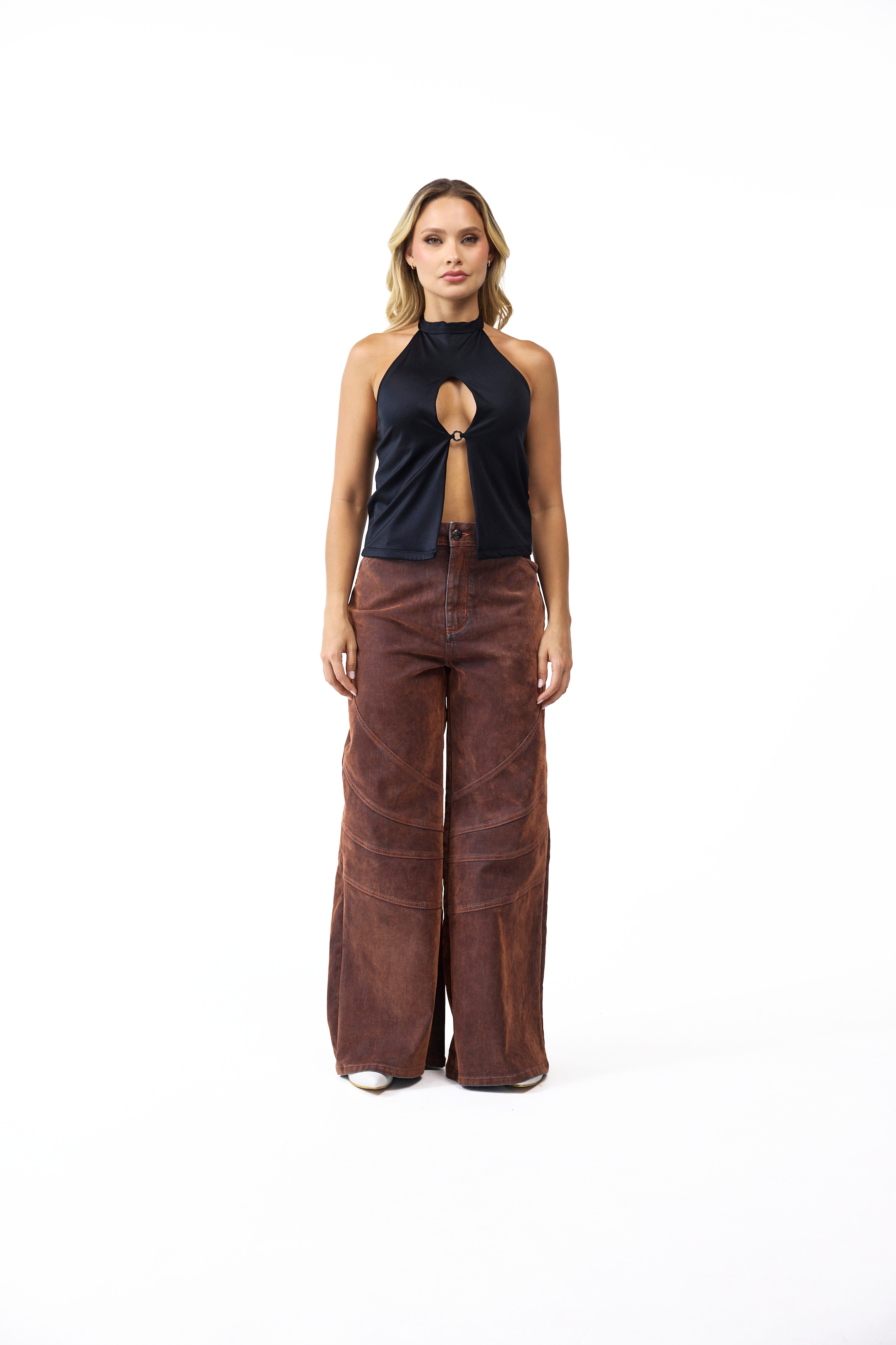 BLUSA MUJER EFFIGIE NEGRO CLEMONT