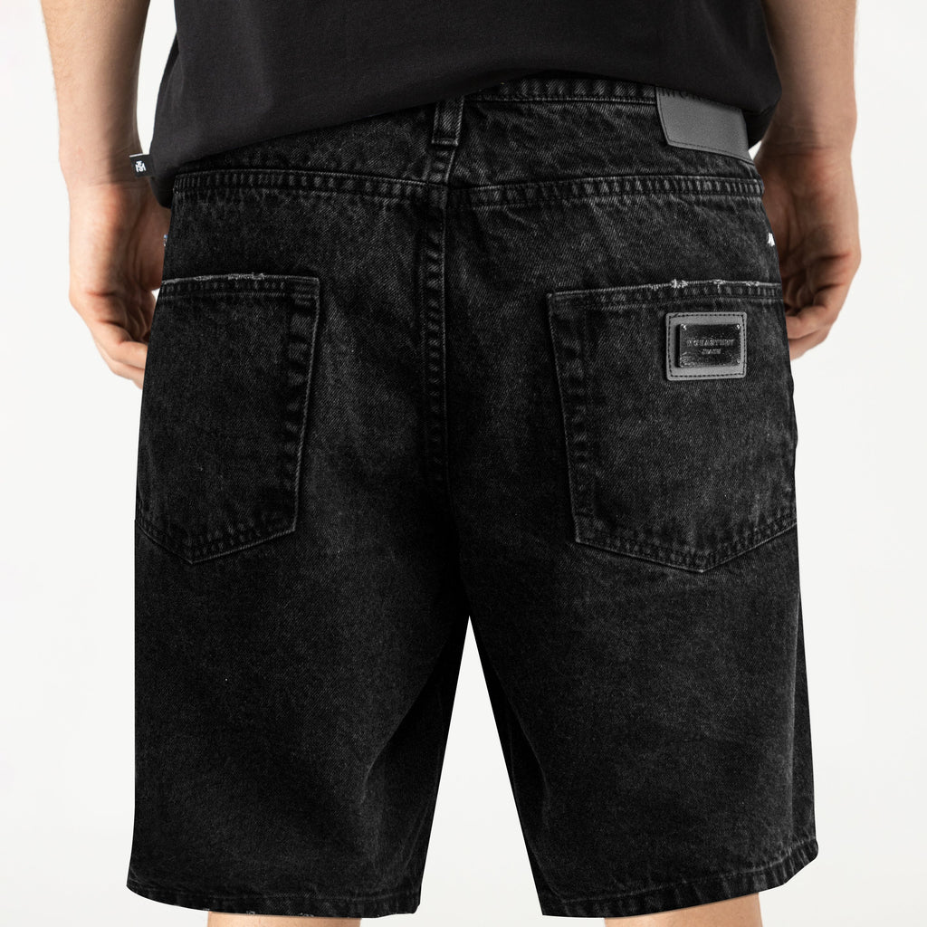 OTTERBERG DENIM SHORT MEN BLACK