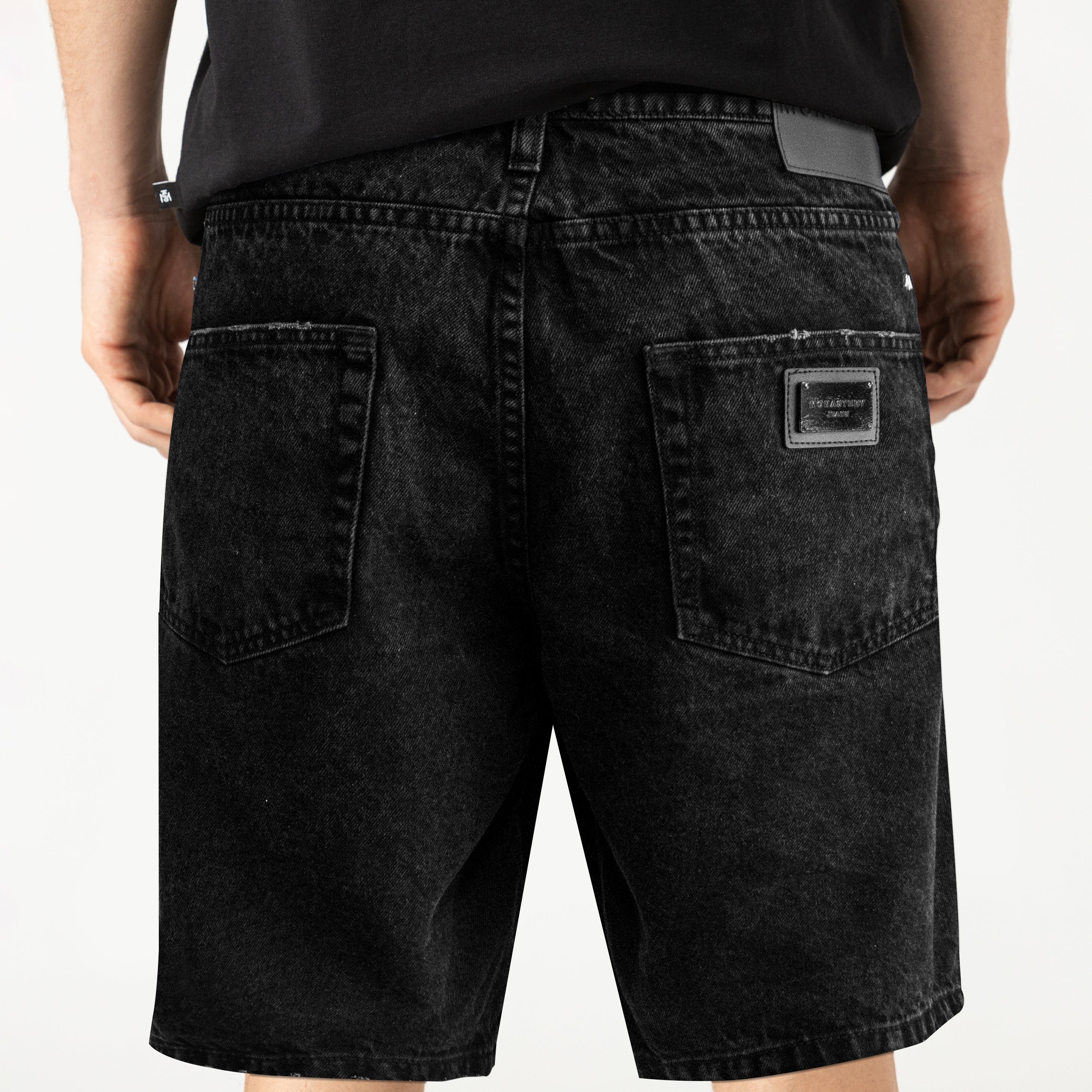 OTTERBERG DENIM SHORT MEN BLACK