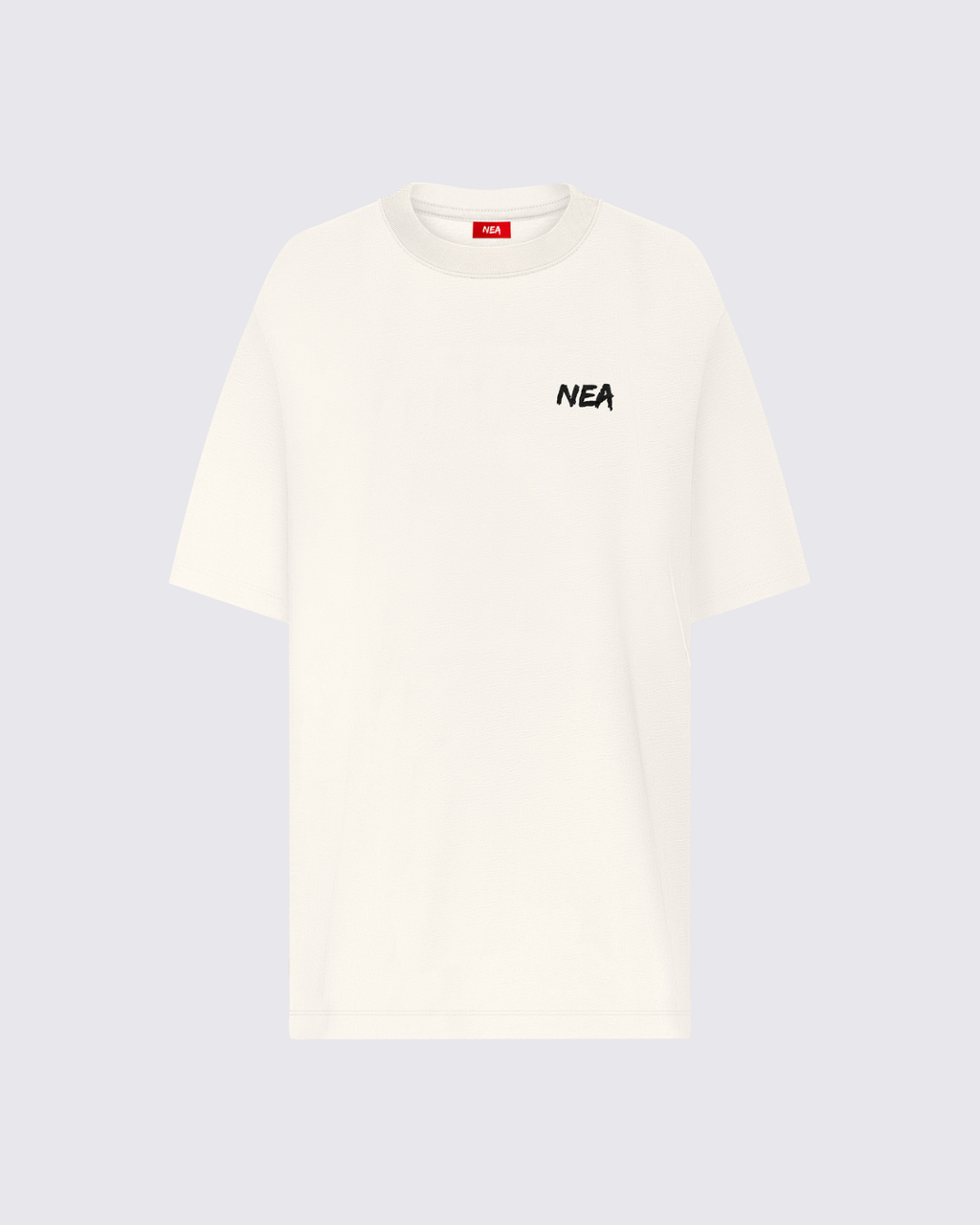 EAN CAMISETA OVERSIZE MARFIL