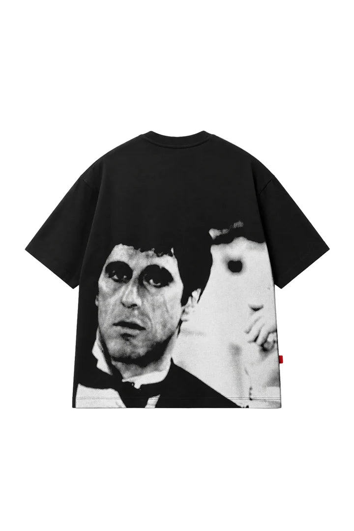 FRANK CAMISETA OVERSIZE NEGRO