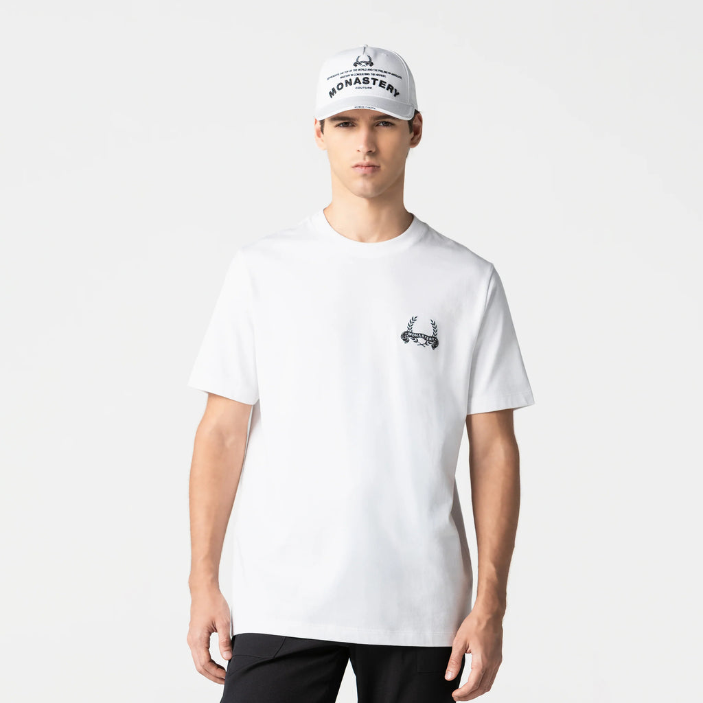 GASHER T-SHIRT MEN WHITE