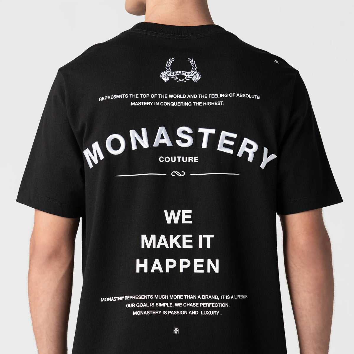 GASHER T-SHIRT MEN BLACK