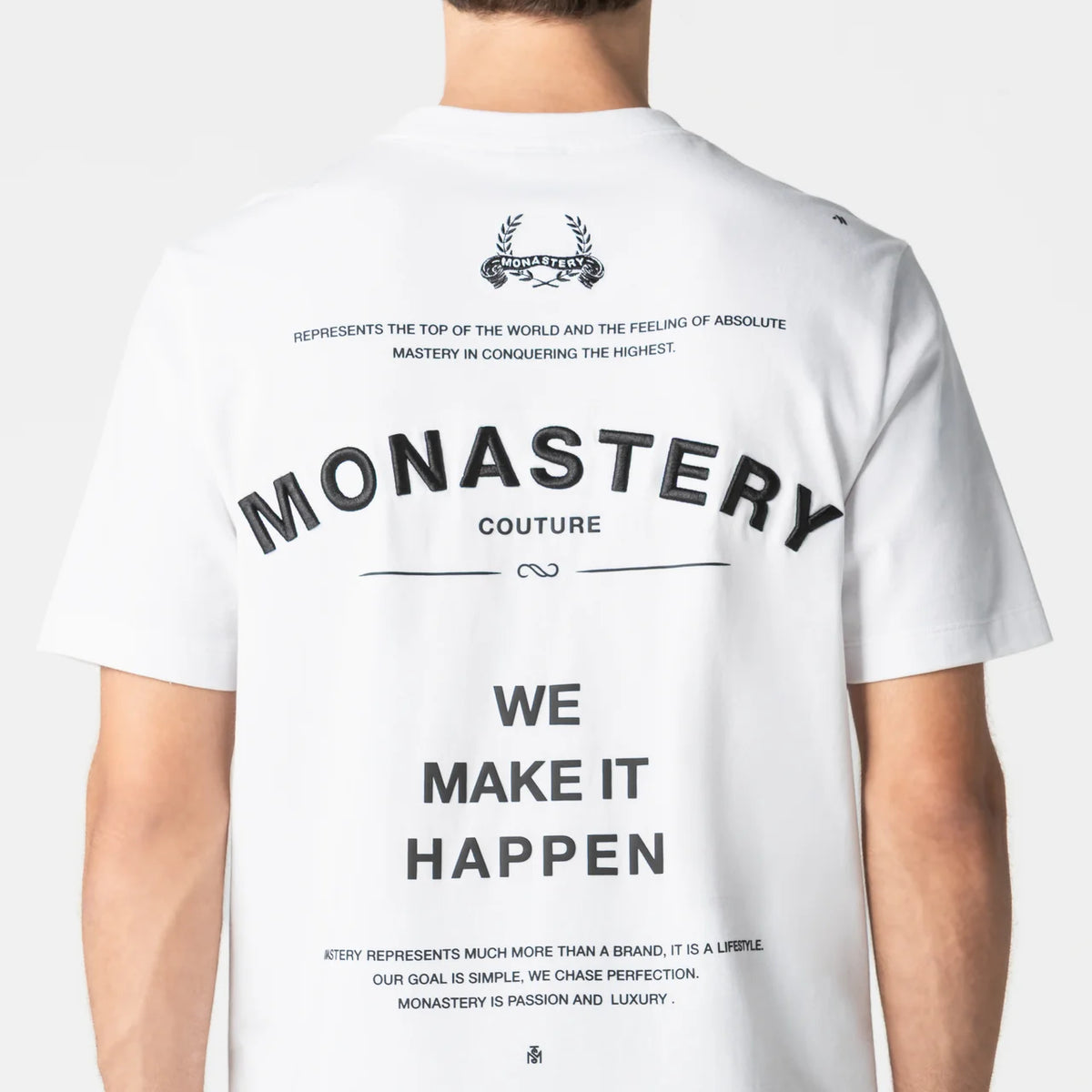 GASHER T-SHIRT MEN WHITE