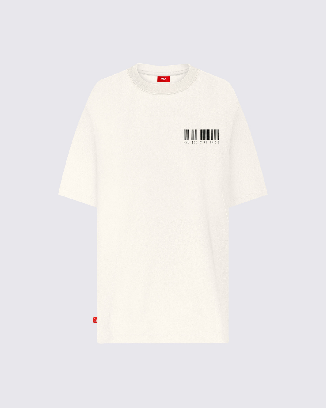 HARI CAMISETA OVERSIZE MARFIL