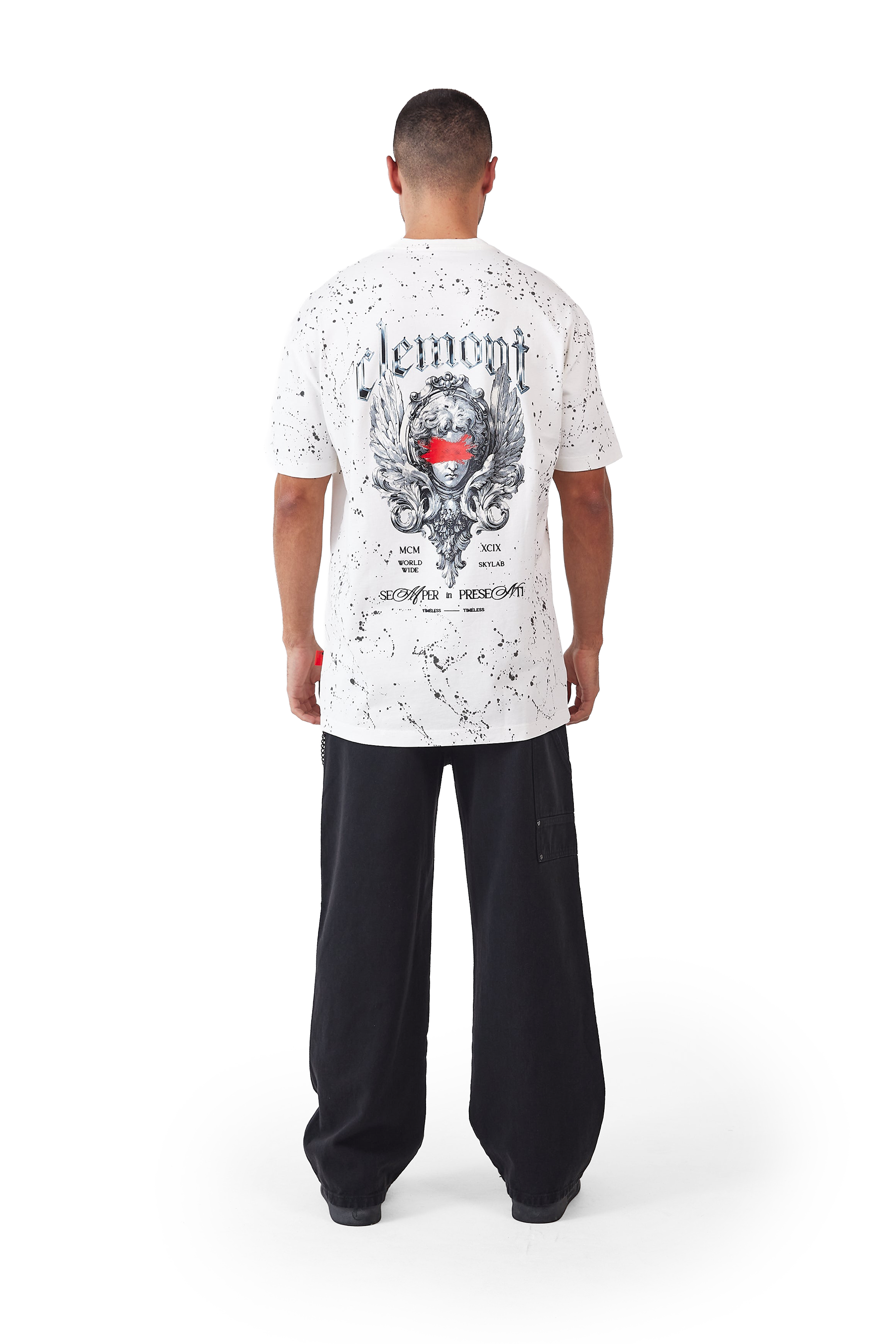 CAMISETA HOMBRE MACCHIA CREMA CLEMONT