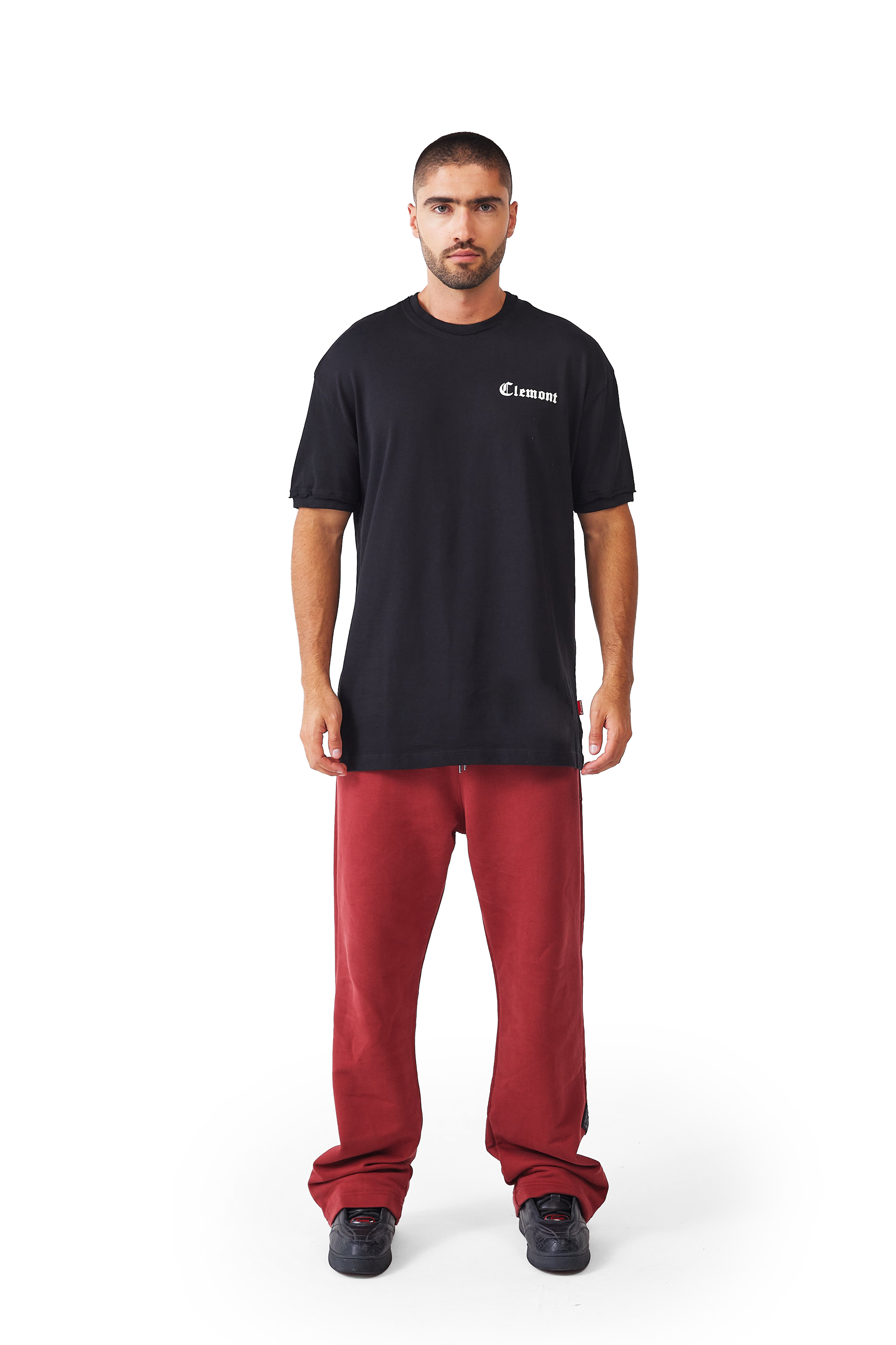 CAMISETA HOMBRE SPINA NEGRO CLEMONT