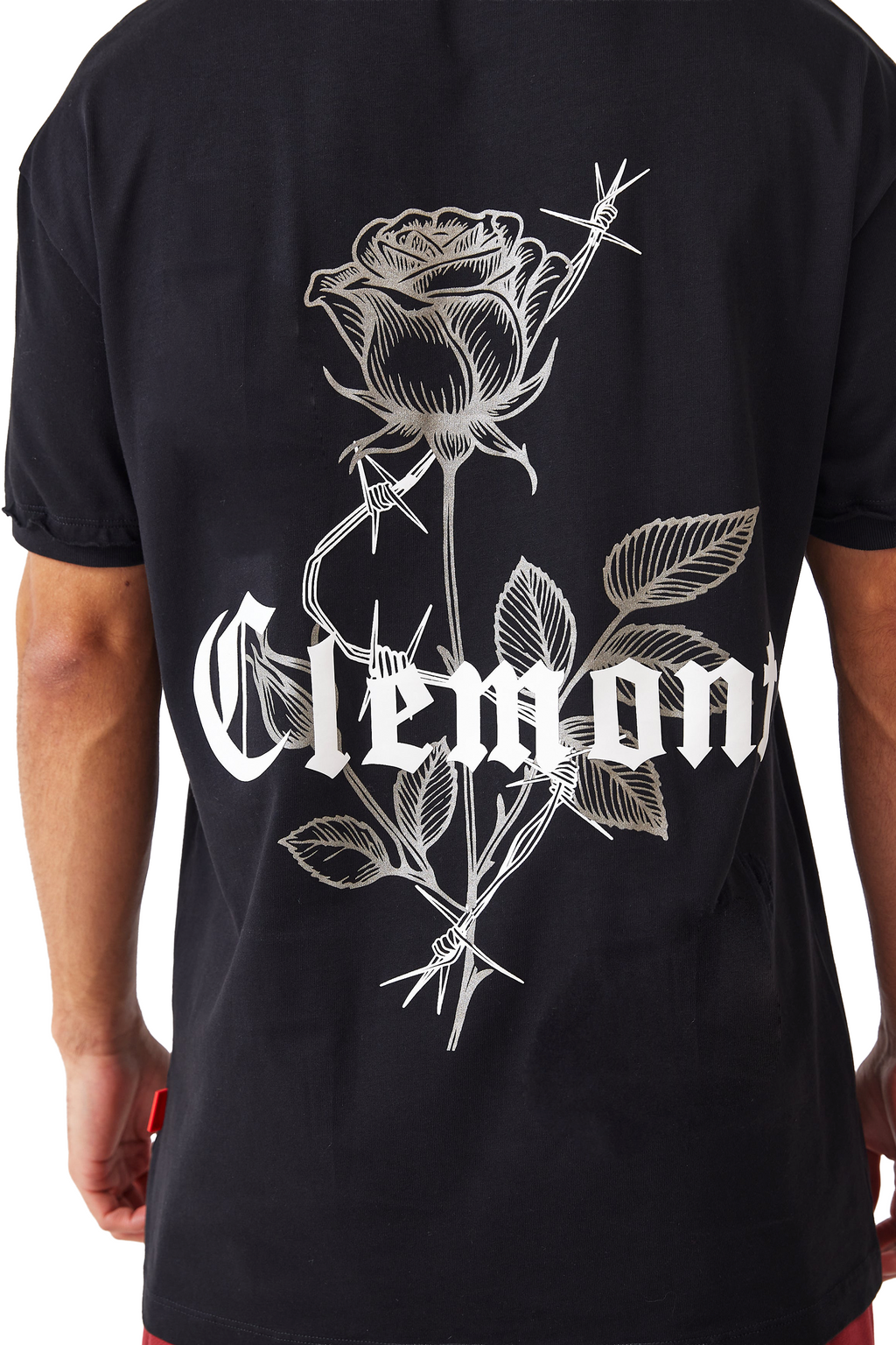 CAMISETA HOMBRE SPINA NEGRO CLEMONT