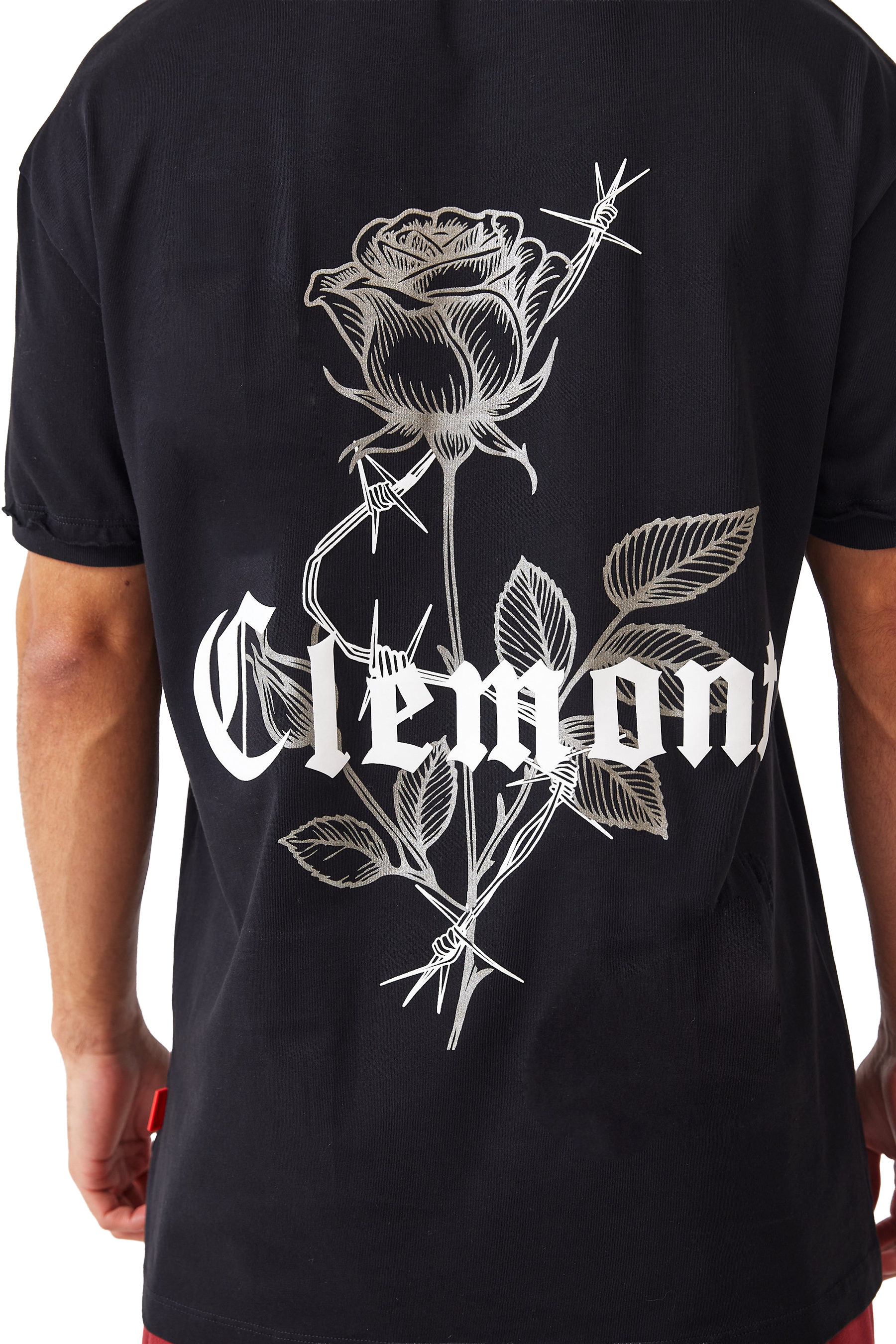 CAMISETA HOMBRE SPINA NEGRO CLEMONT
