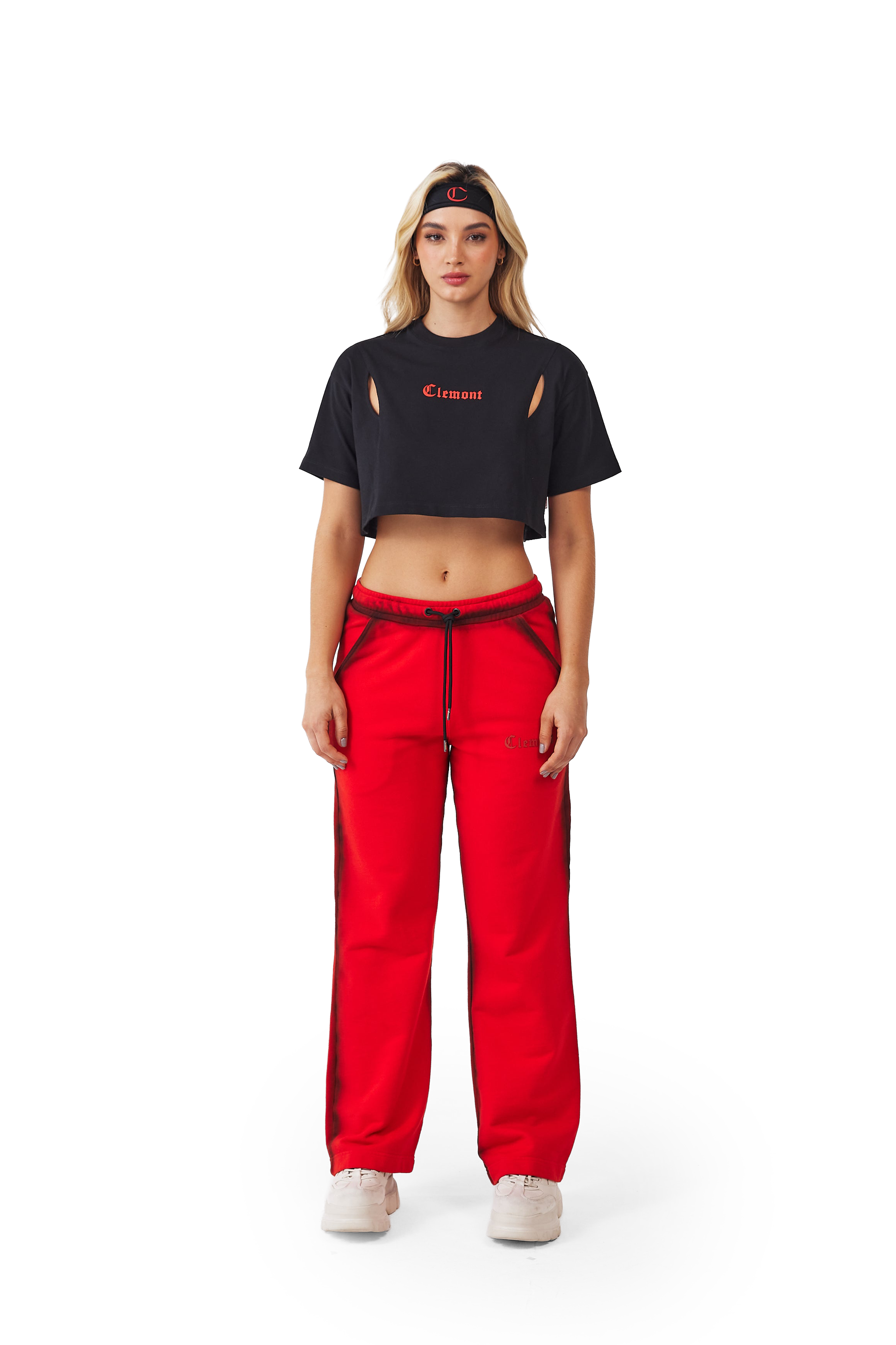 CROP TOPS SOFFERENZA NEGRO CLEMONT