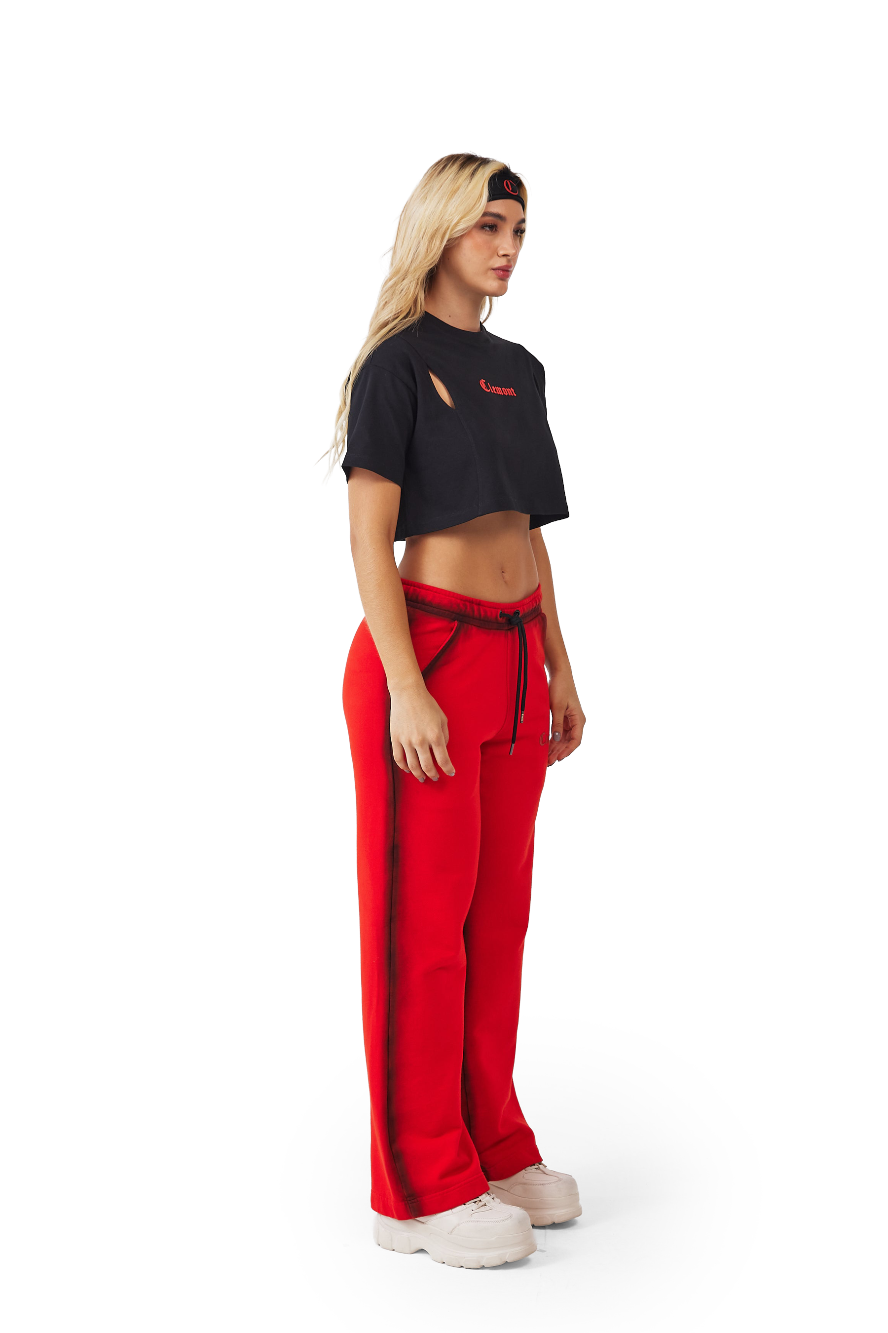 CROP TOPS SOFFERENZA NEGRO CLEMONT