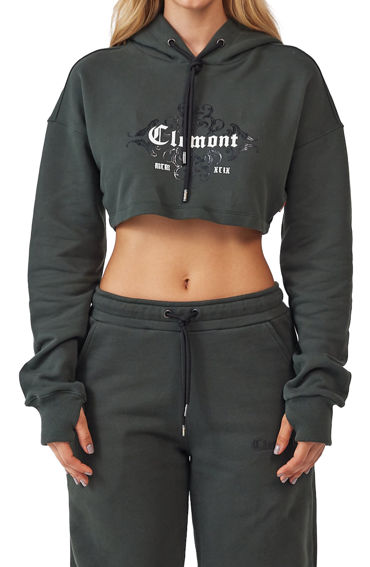 BUZO MUJER ROVINA  VERDE CLEMONT