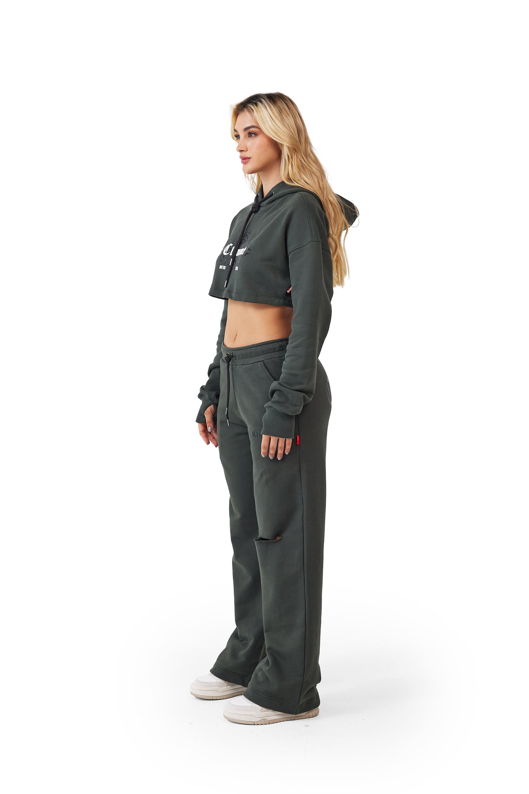 BUZO MUJER ROVINA  VERDE CLEMONT