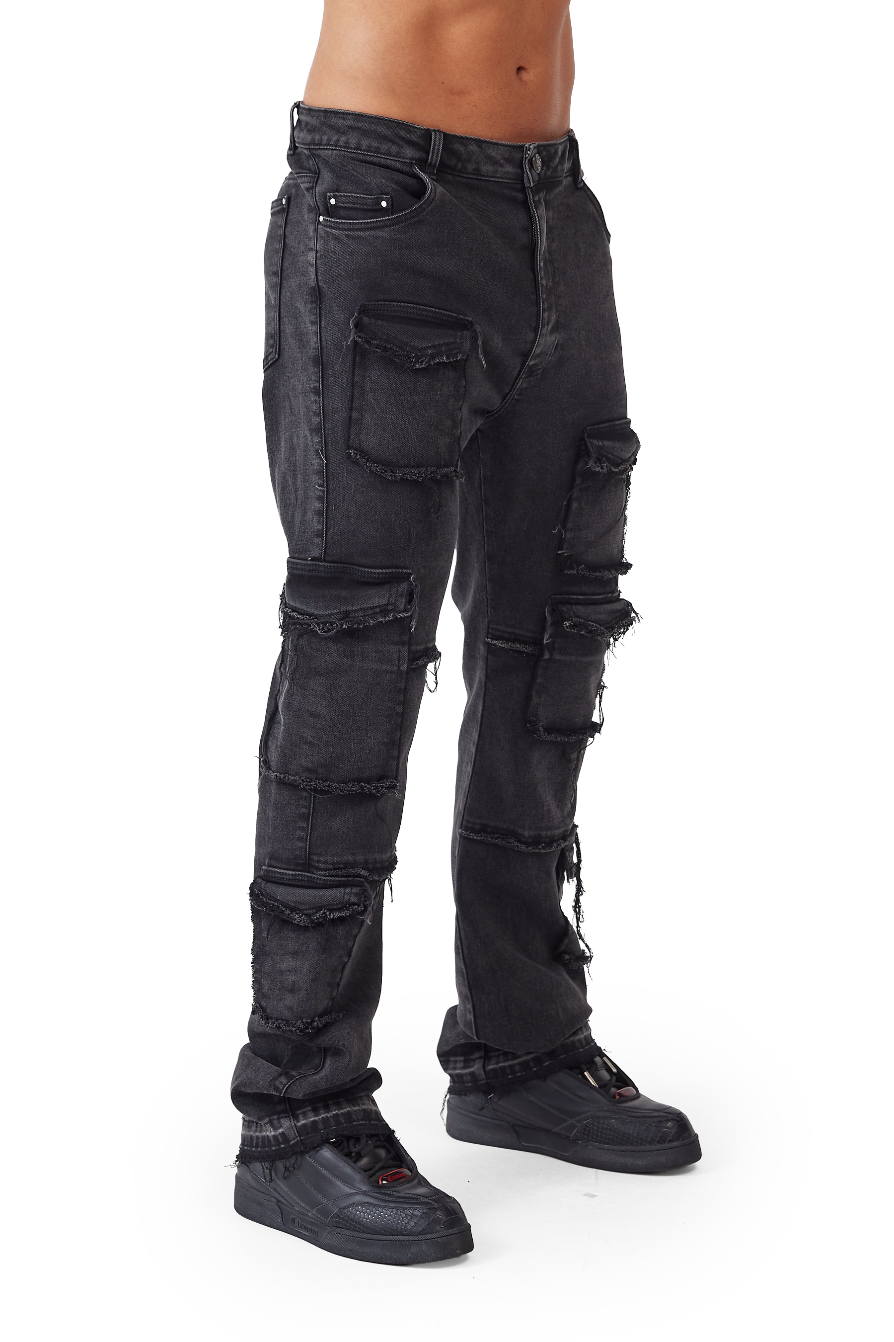 JEANS HOMBRE ELOQUENZA NEGRO CLEMONT