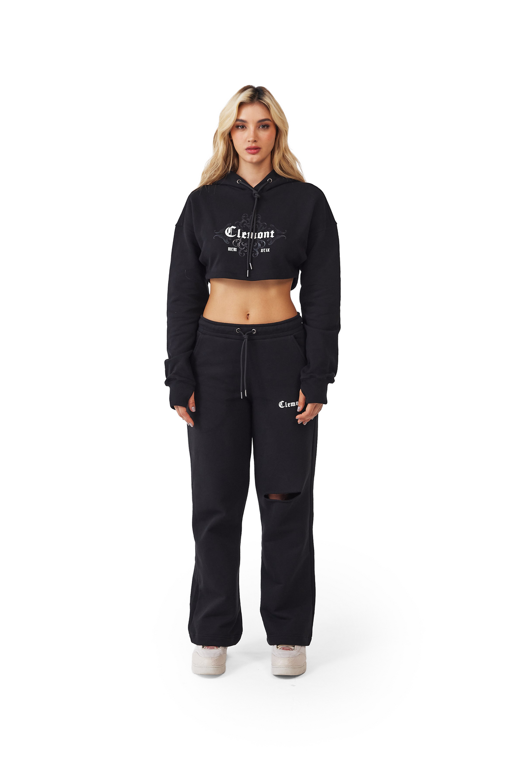 BUZO MUJER ROVINA  NEGRO CLEMONT