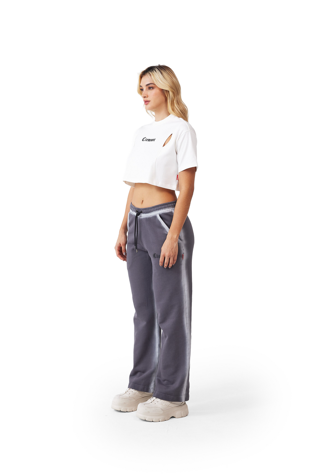 CROP TOPS MALATTIA CREMA CLEMONT