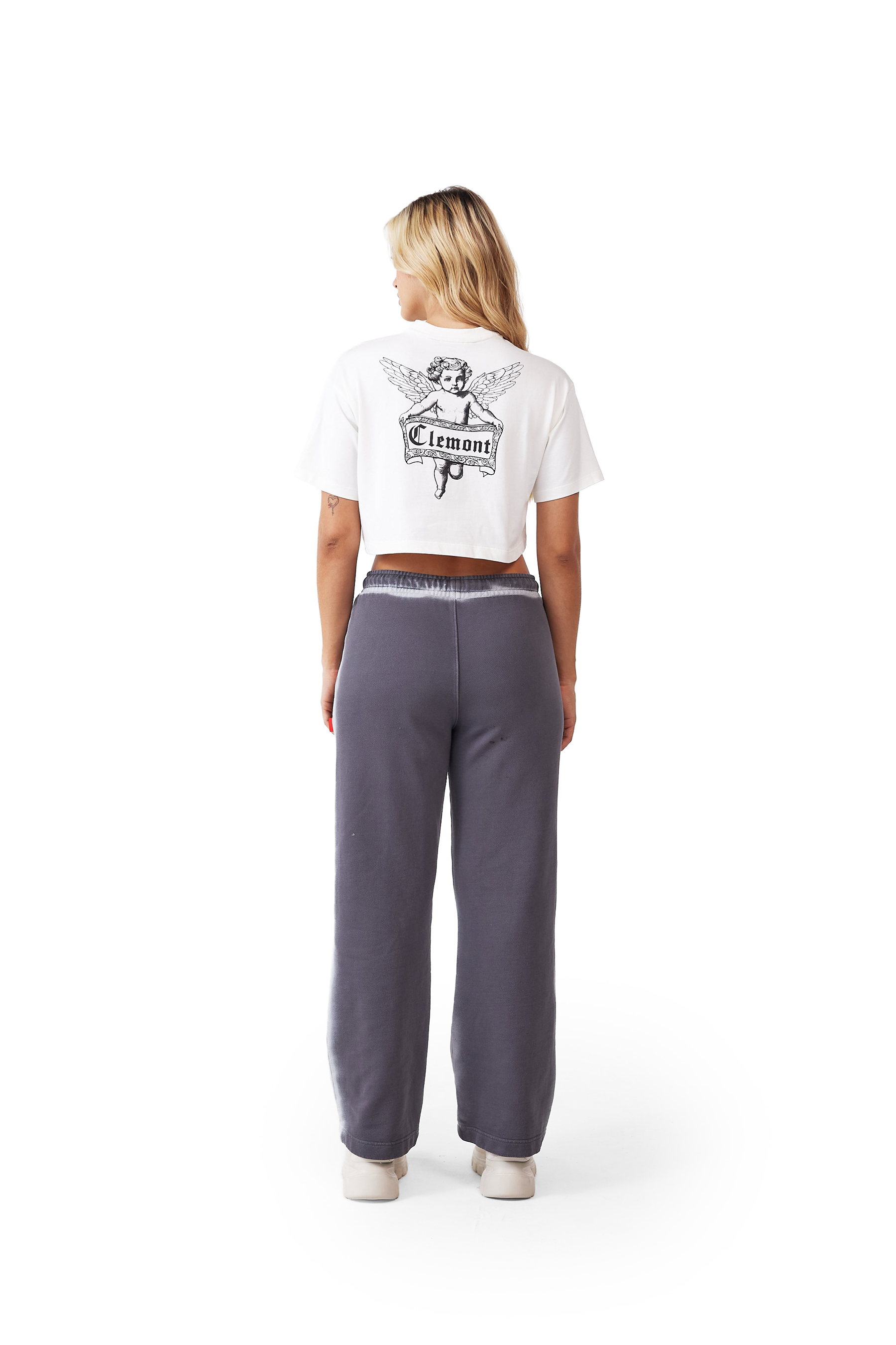 CROP TOPS MALATTIA CREMA CLEMONT