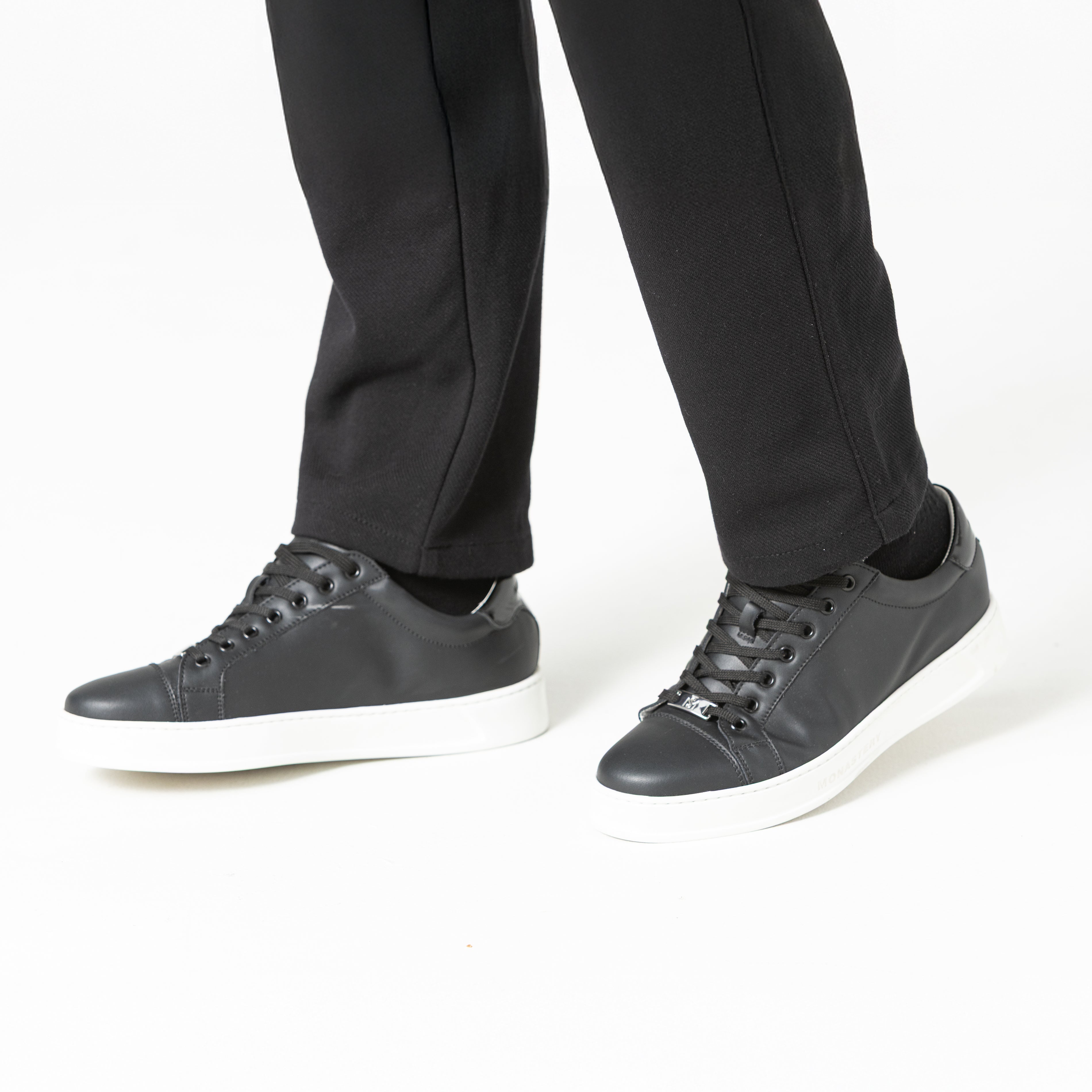 MASSIMO SNEAKERS MEN BLACK