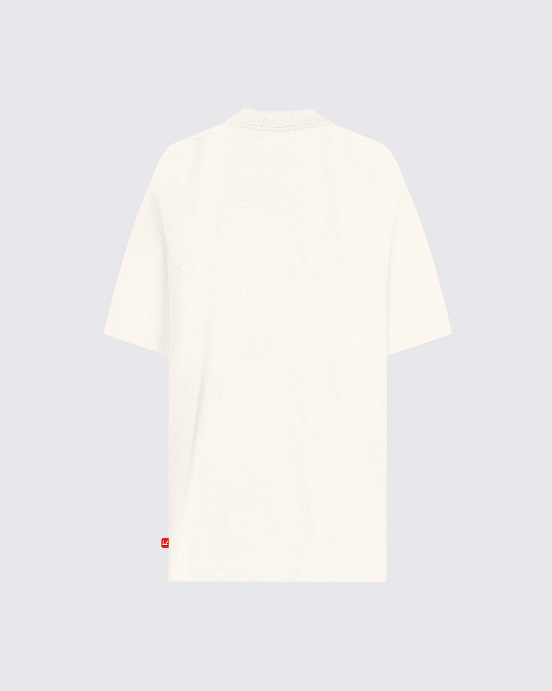 LIFESTYLE CAMISETA OVERSIZE MARFIL