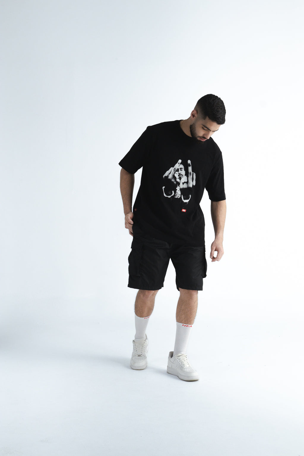 CAMISETA OVERSIZE THUG BLACK