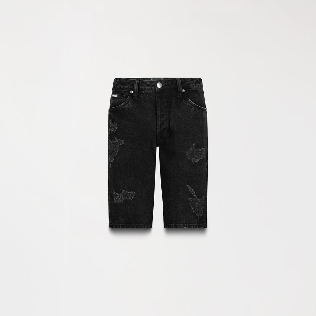 OTTERBERG DENIM SHORT MEN BLACK