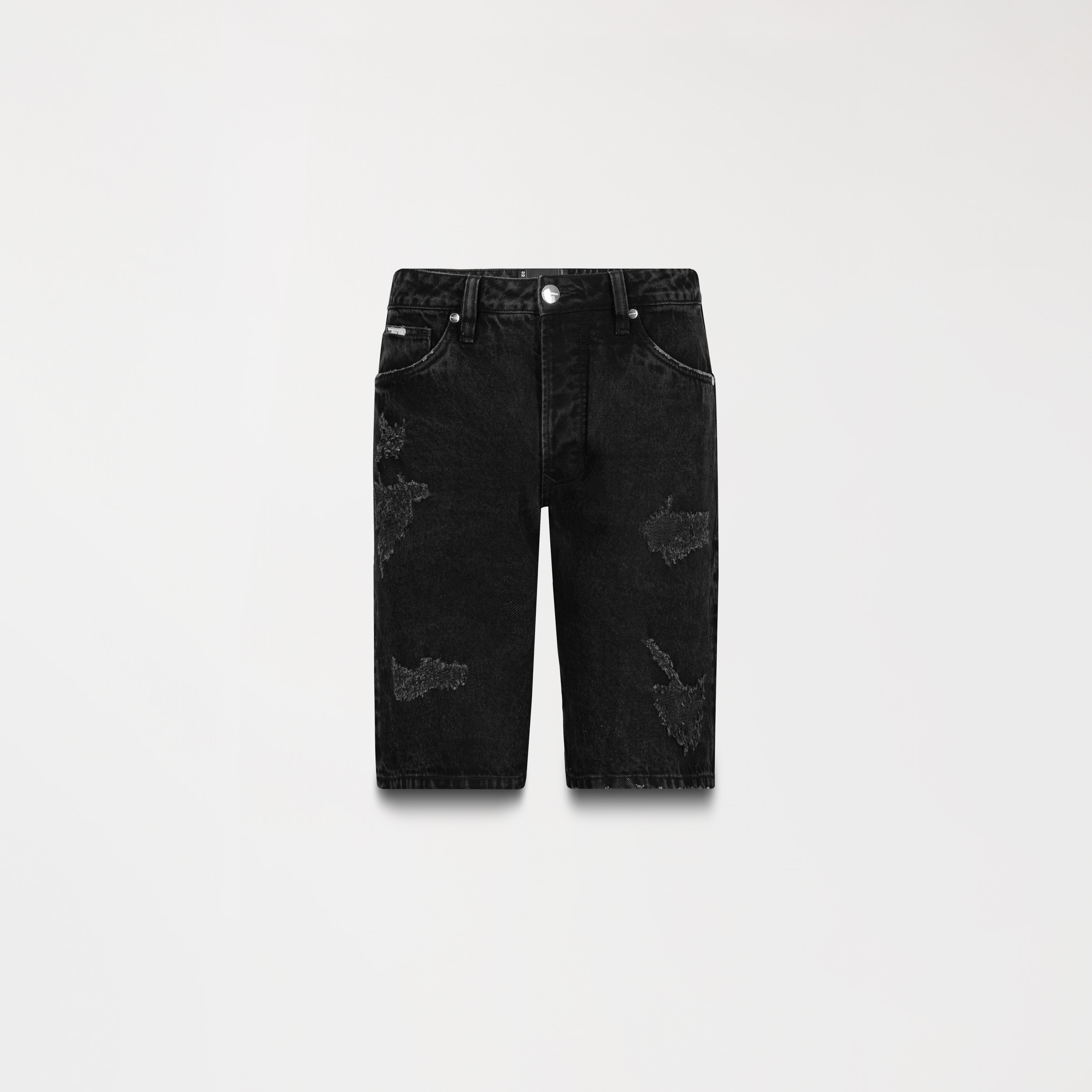 OTTERBERG DENIM SHORT MEN BLACK
