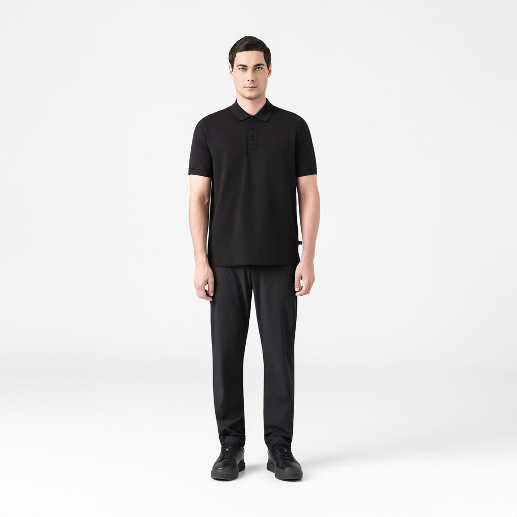 PROMETHEUS POLO MEN BLACK