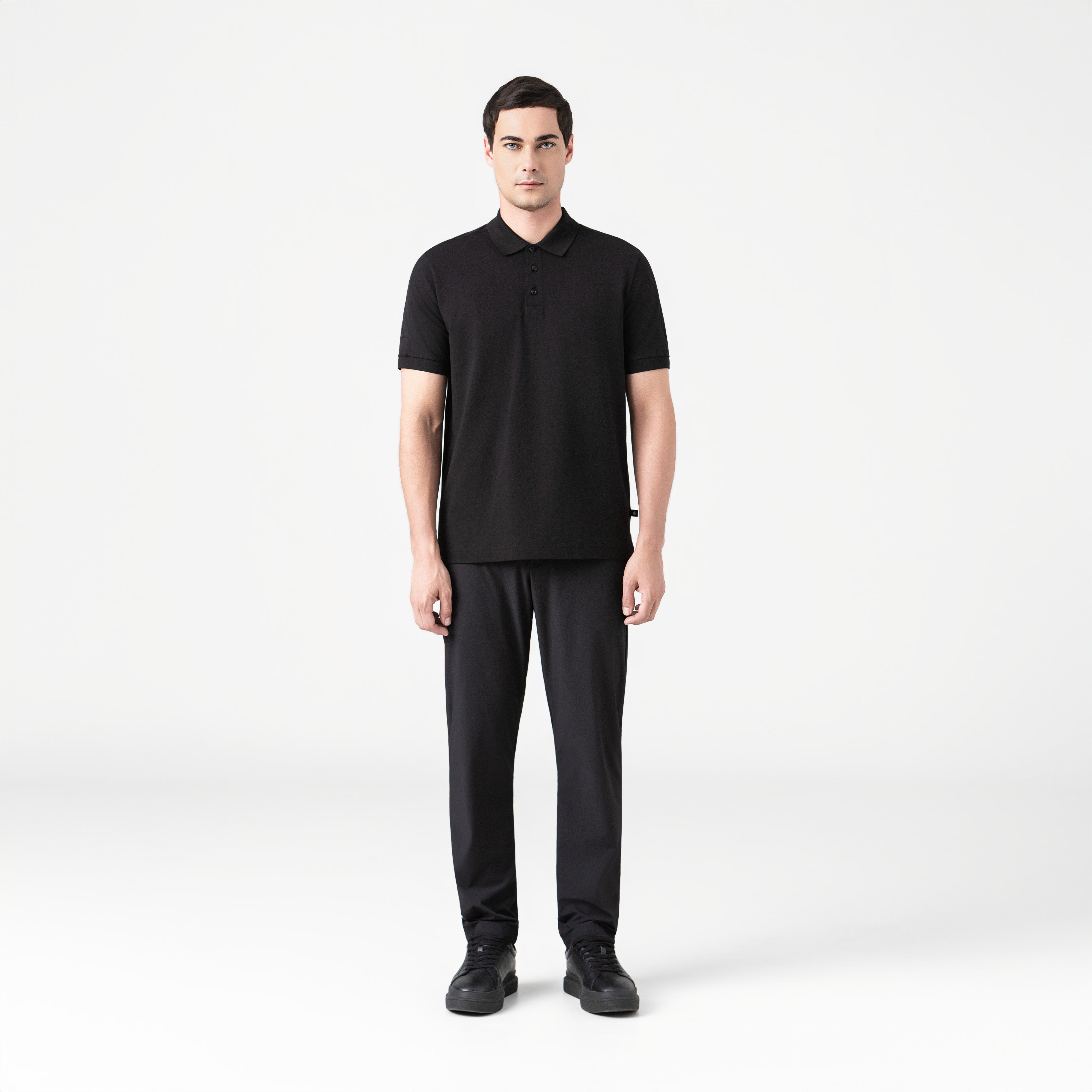 PROMETHEUS POLO MEN BLACK