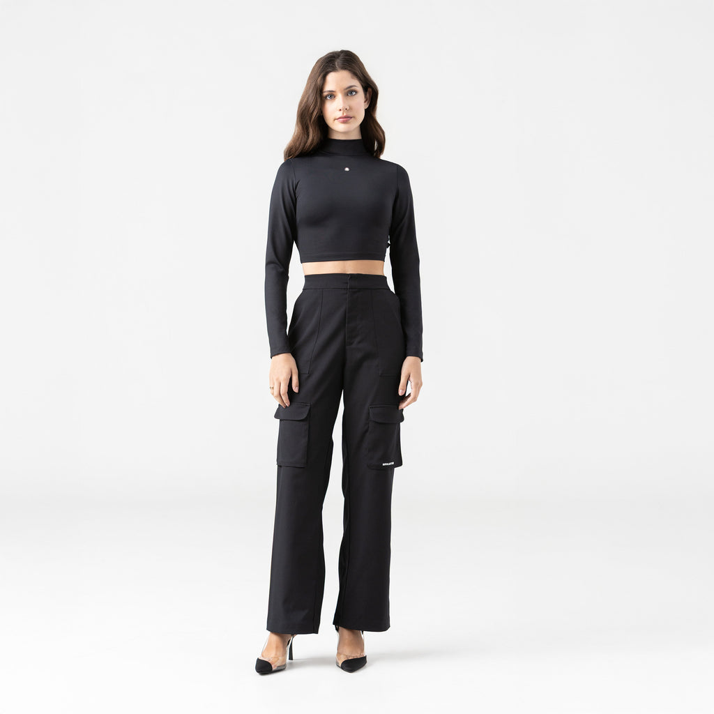 RUMI LONG SLEEVE WOMEN BLACK