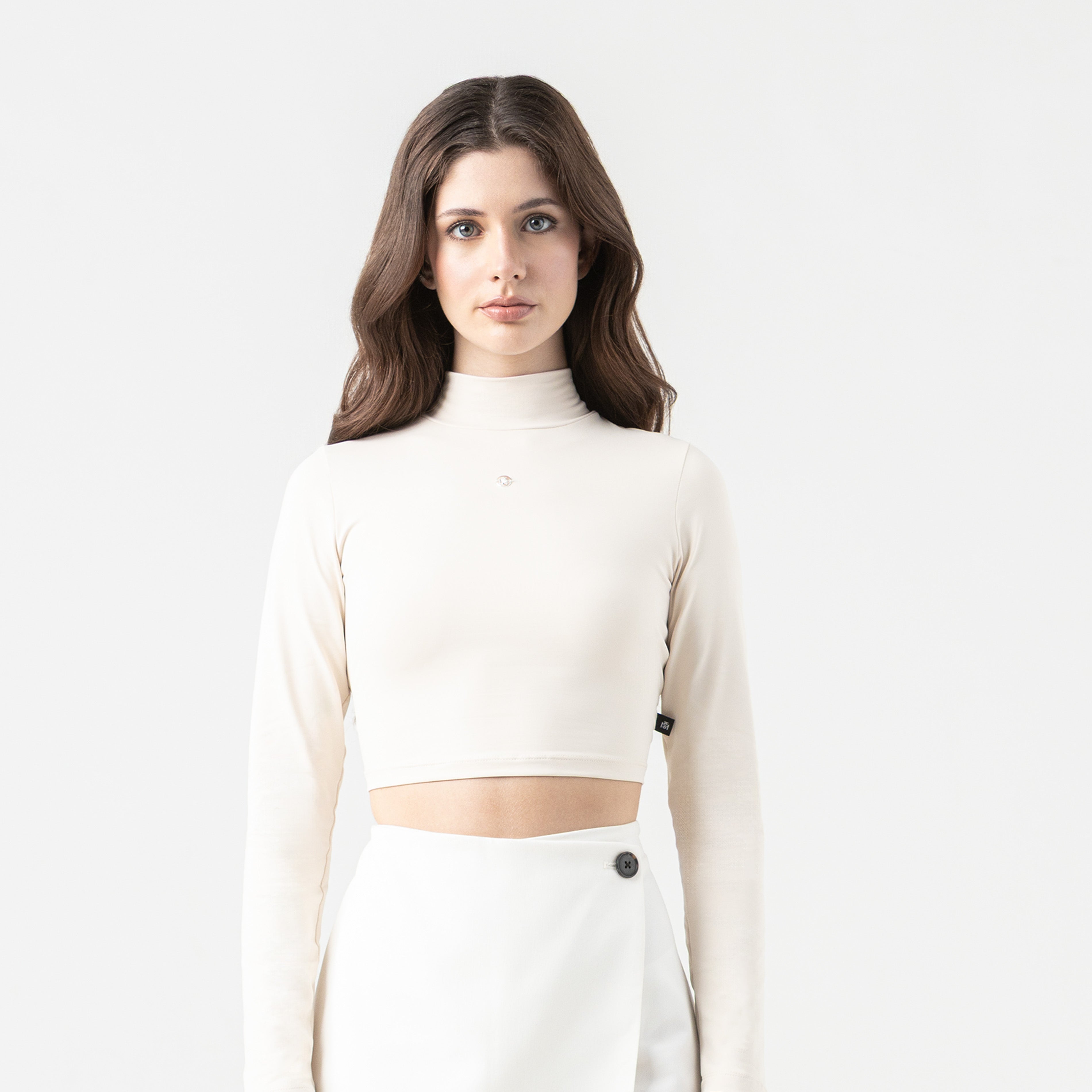 RUMI LONG SLEEVE WOMEN WHITE ASPARAGUS