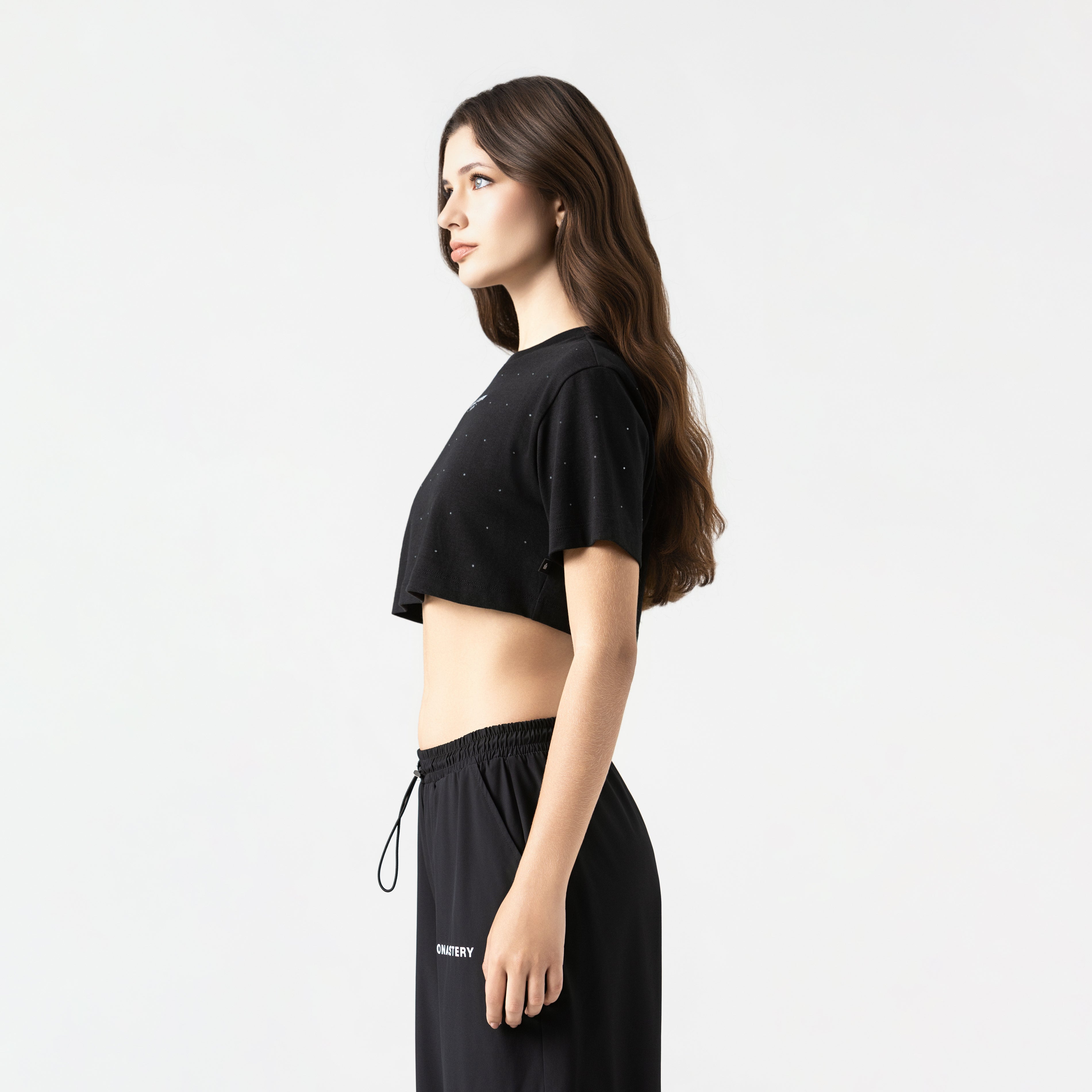 SORA CROP TOP BLACK
