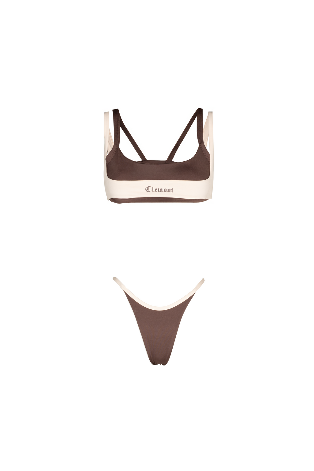 BIKINI MUJER VERSO MOCCA CLEMONT
