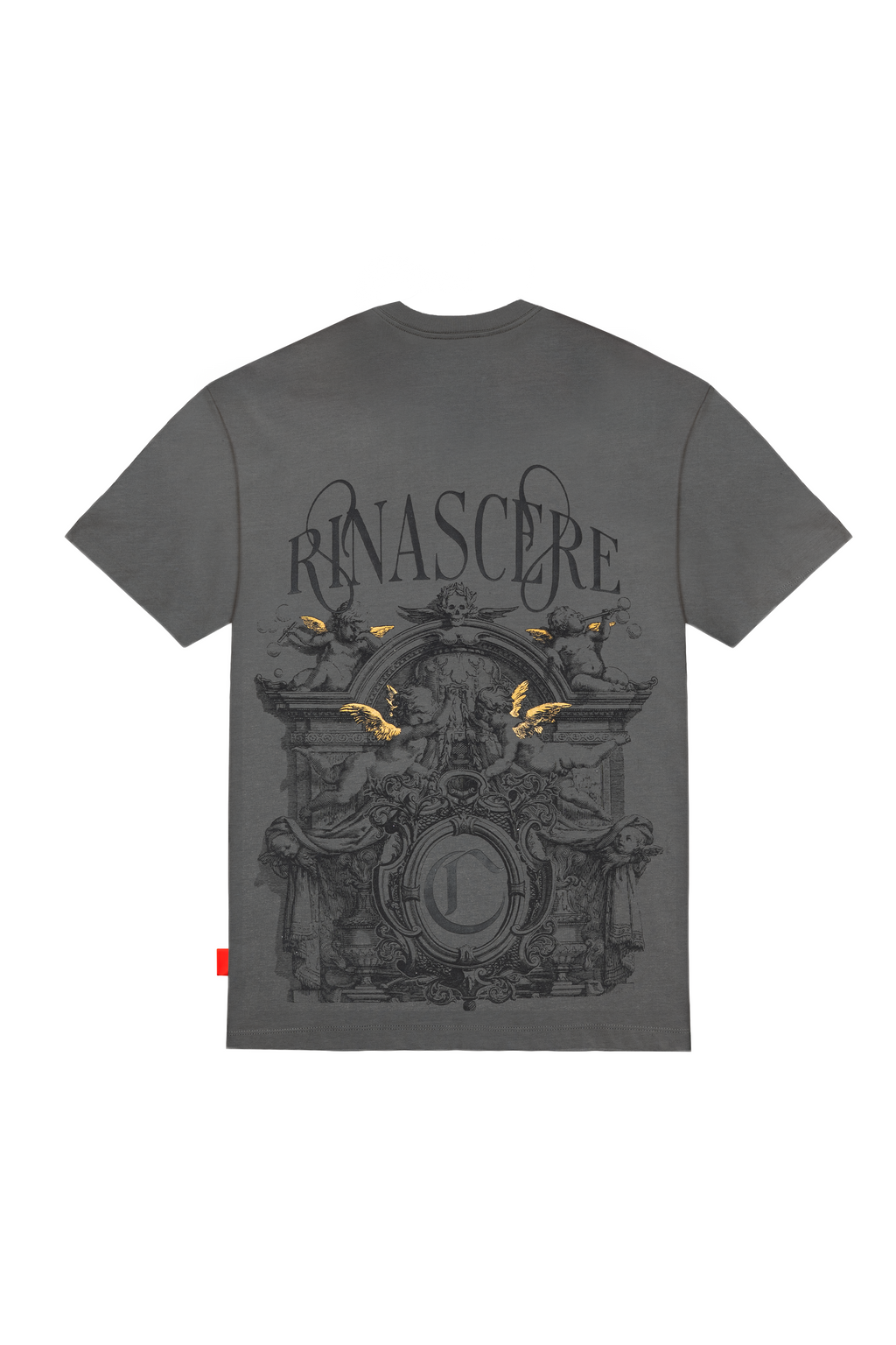 CAMISETA MASCULINO BRUMALE GRIS OSCURO CLEMONT