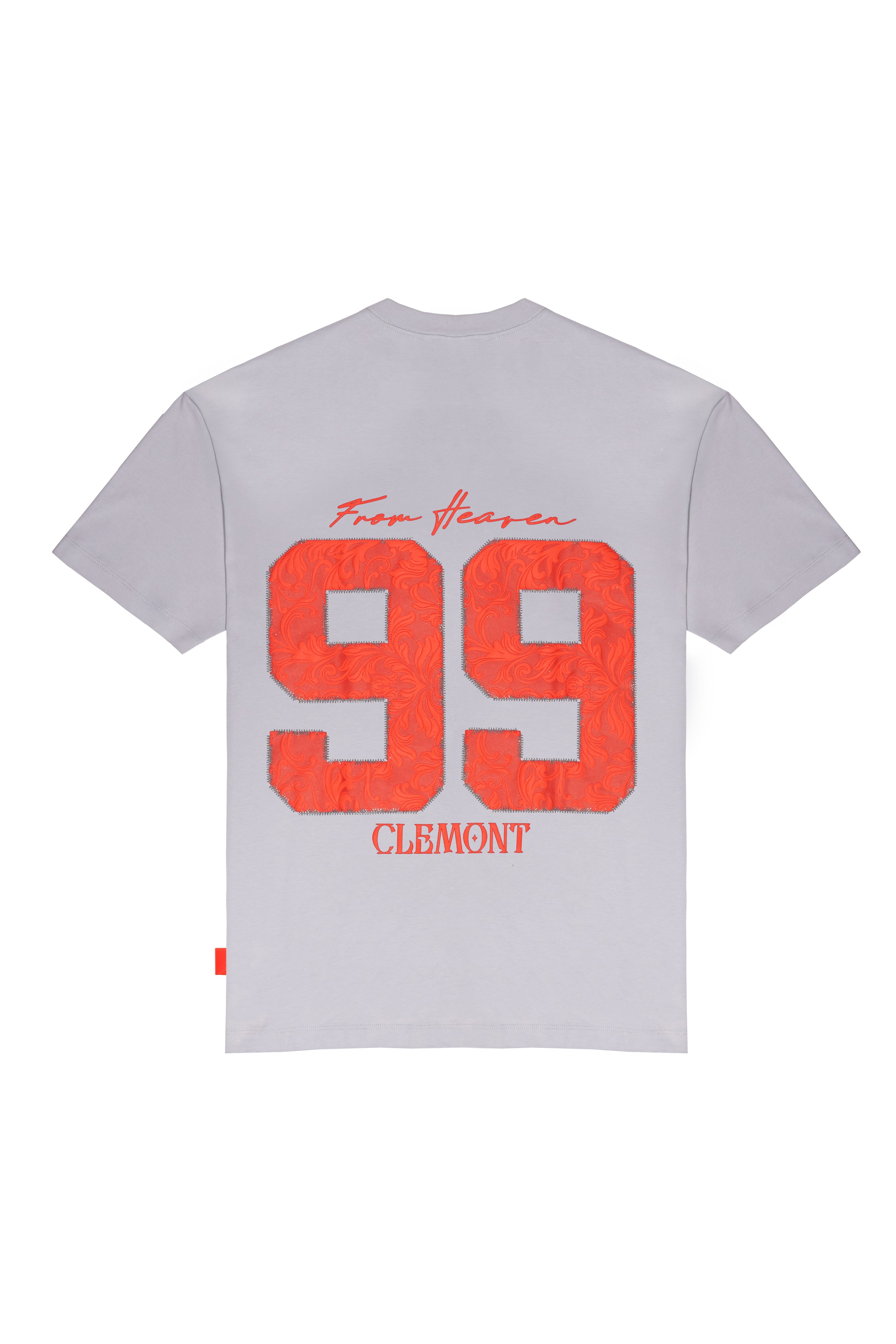 CAMISETA MASCULINO OMISSIONE GRIS CLEMONT