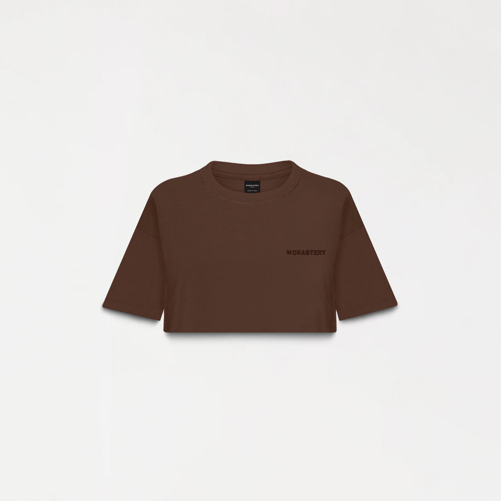 TORR CROP TOP WOMEN BROWN