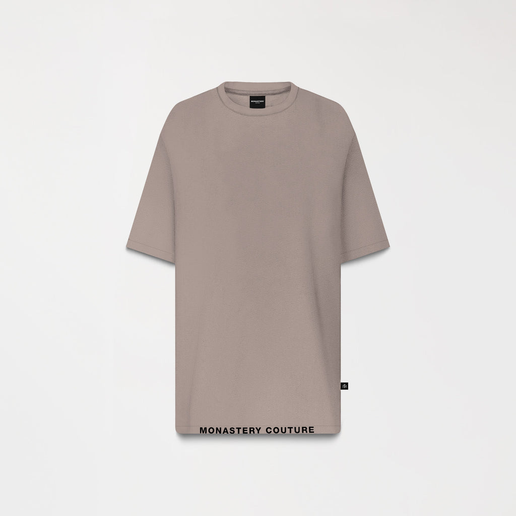 TUCKER T-SHIRT OVERSIZED MEN TAUPE GRAY
