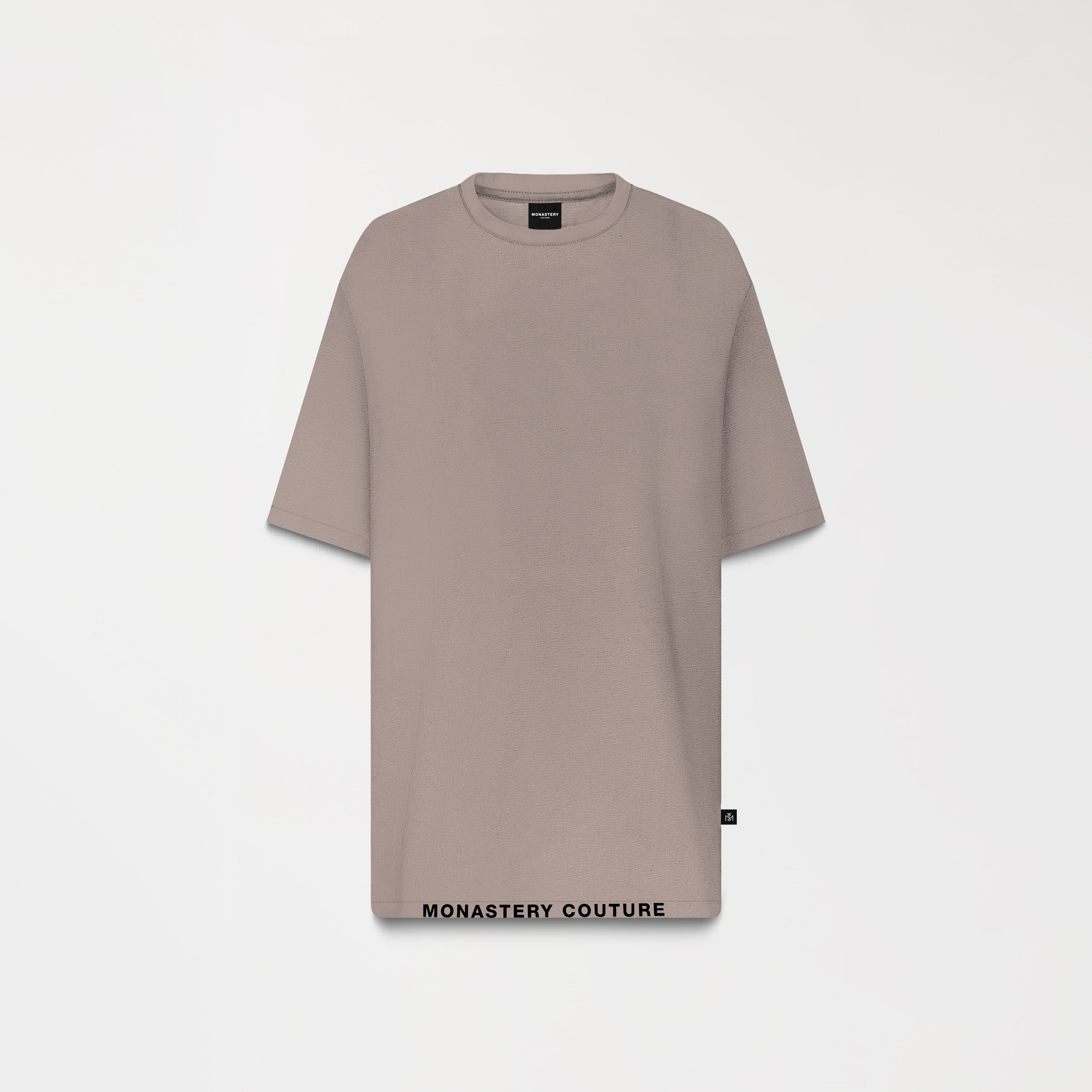 TUCKER T-SHIRT OVERSIZED MEN TAUPE GRAY