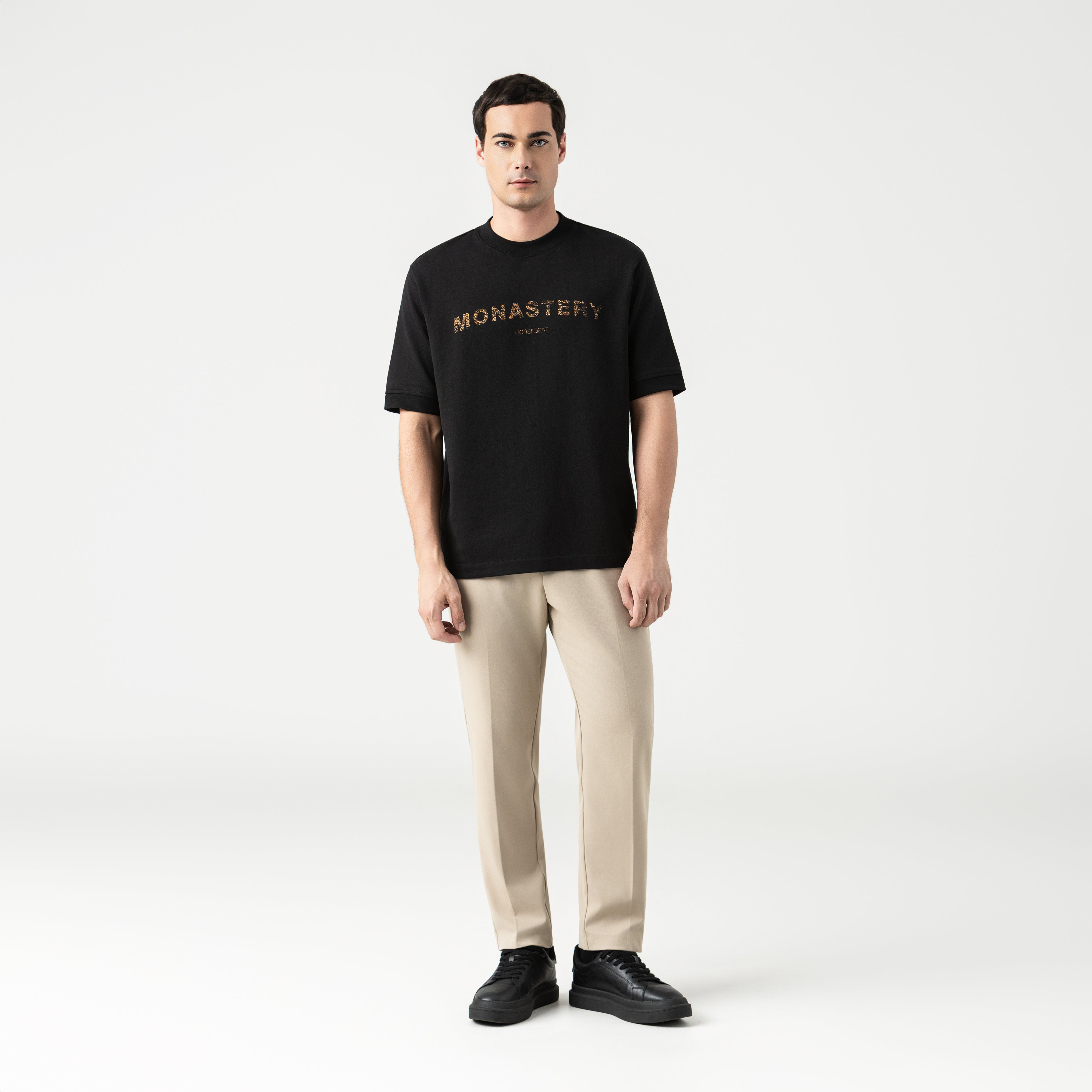 VIKRANT T-SHIRT OVERSIZED MEN BLACK