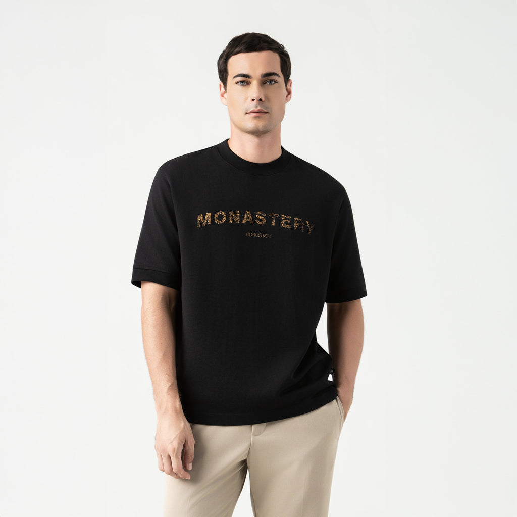 VIKRANT T-SHIRT OVERSIZED MEN BLACK