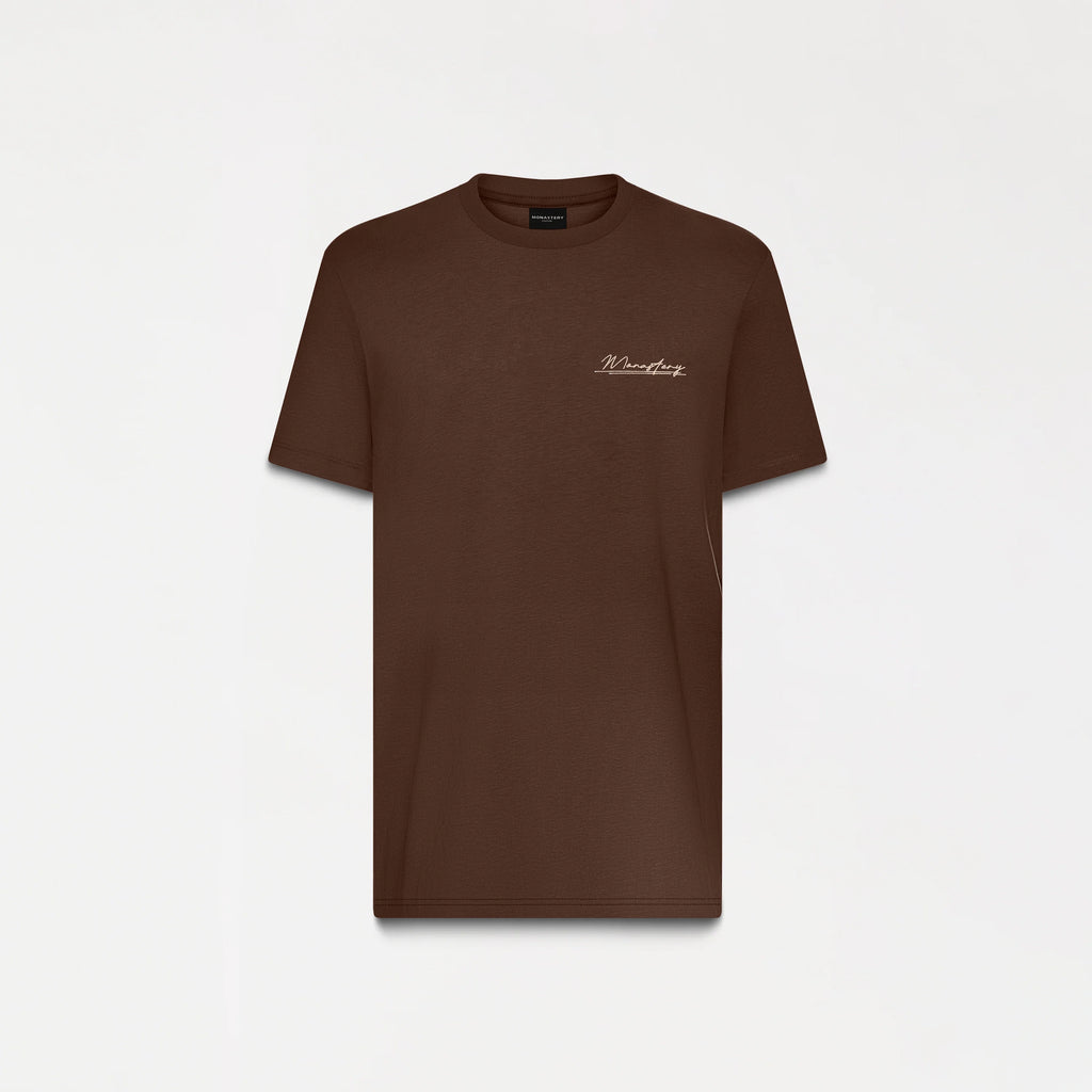 ZANKSAR T-SHIRT MEN BROWN