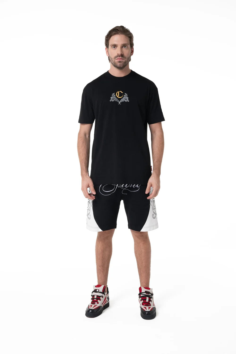 CAMISETA HOMBRE FASCINO NEGRO CLEMONT