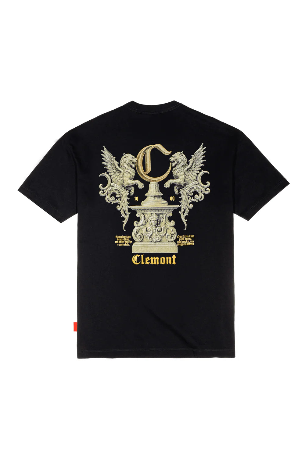 CAMISETA HOMBRE FASCINO NEGRO CLEMONT