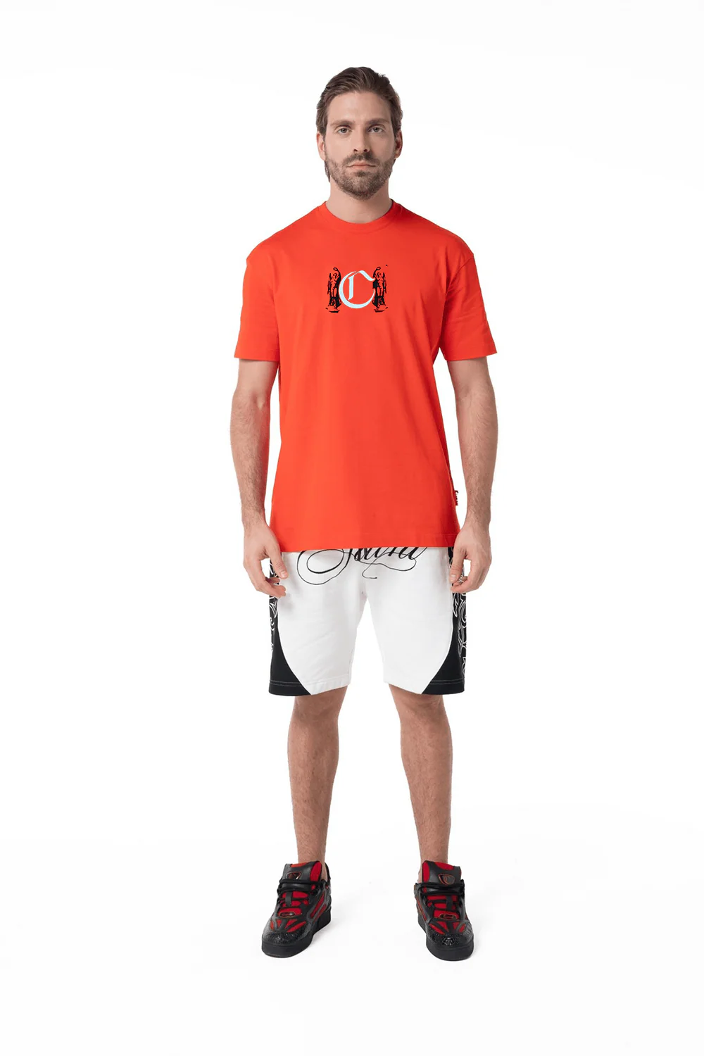 CAMISETA HOMBRE INCRESPATURA ROJA CLEMONT