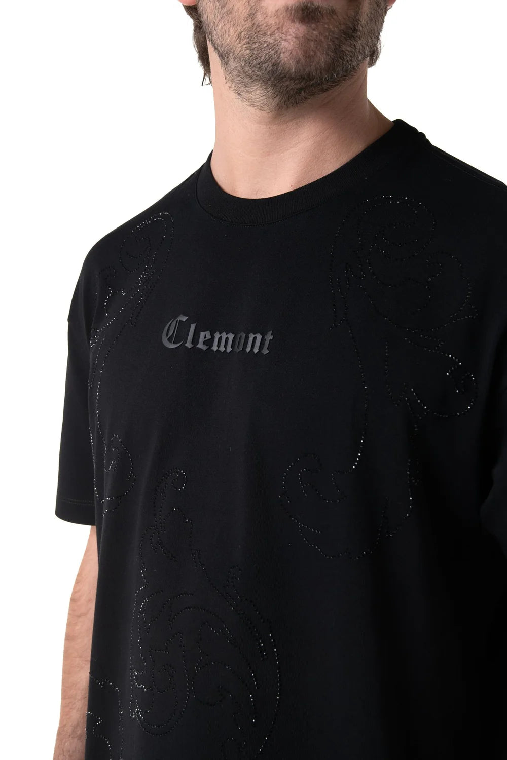 CAMISETA HOMBRE RILASCIO NEGRO CLEMONT