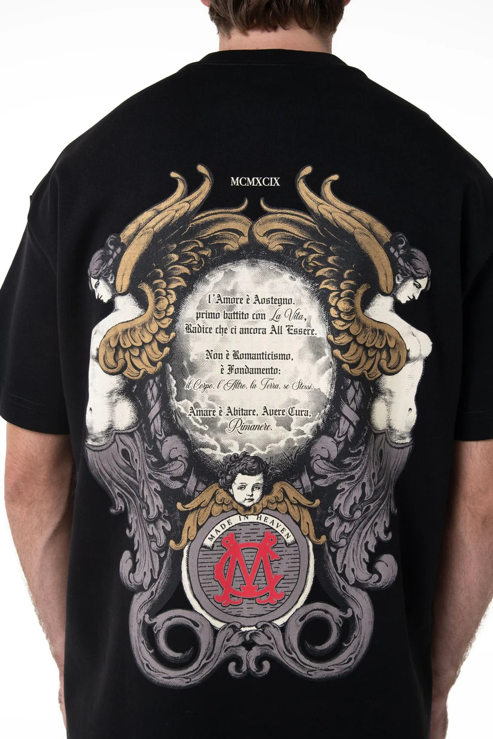 T-SHIRT SPIGA BLACK