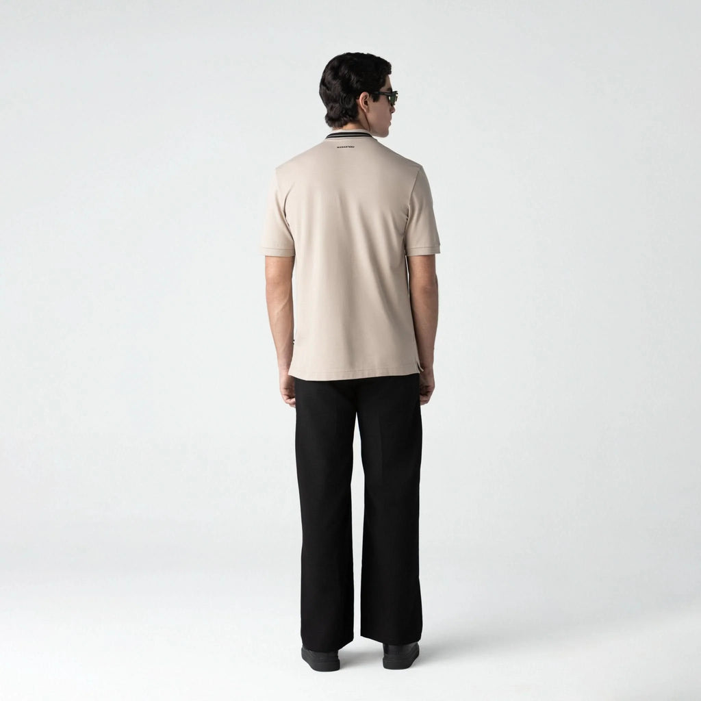 DUDLEY POLO MEN SIMPLY TAUPE