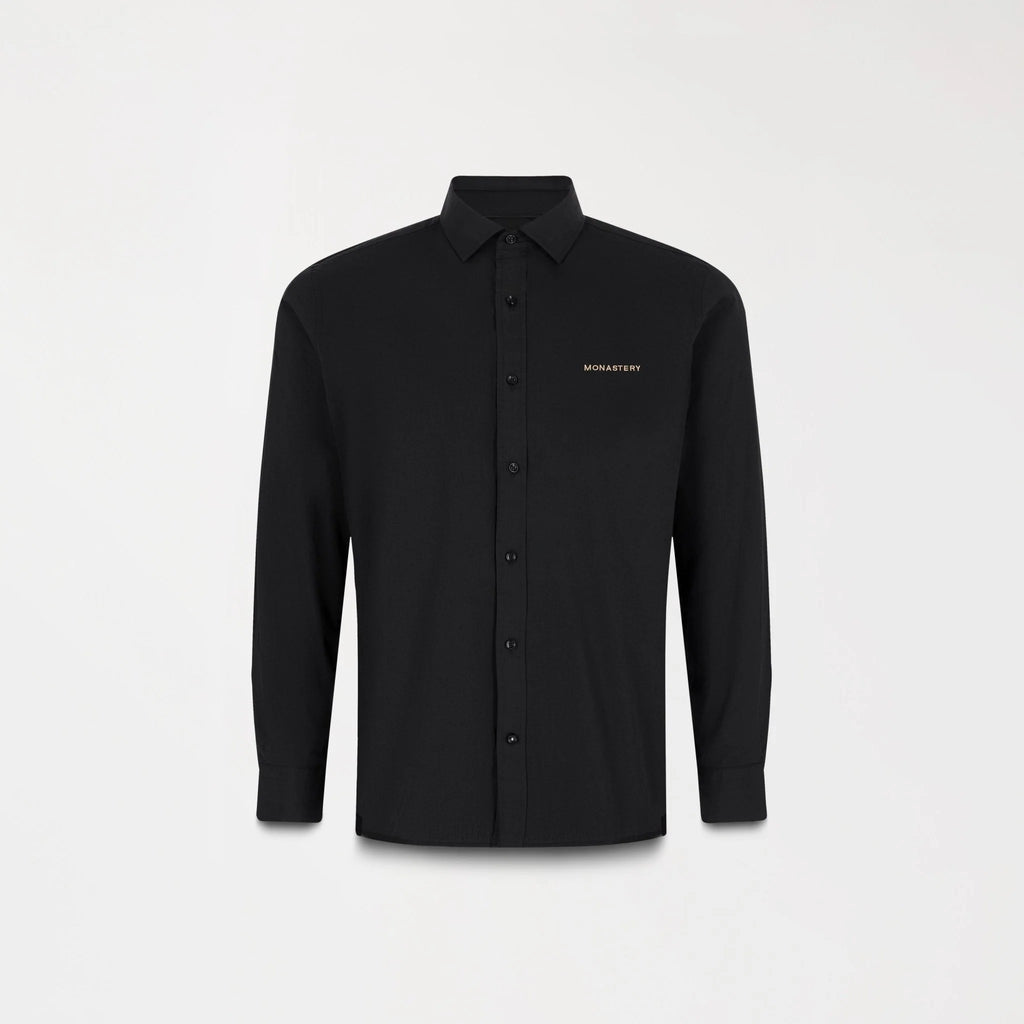 NEPTUNUS SHIRT  MEN BLACK