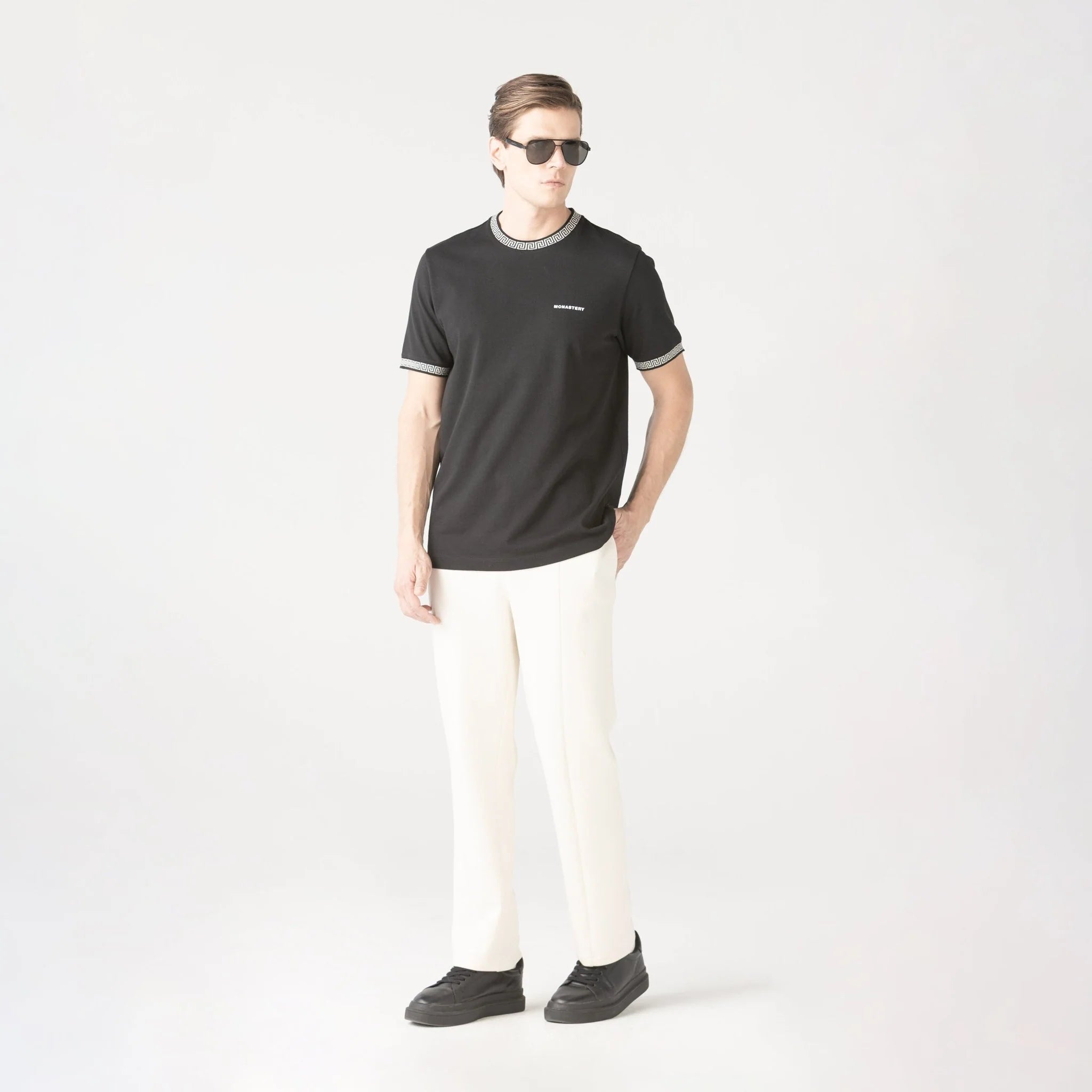 REGNUM T-SHIRT  MEN BLACK