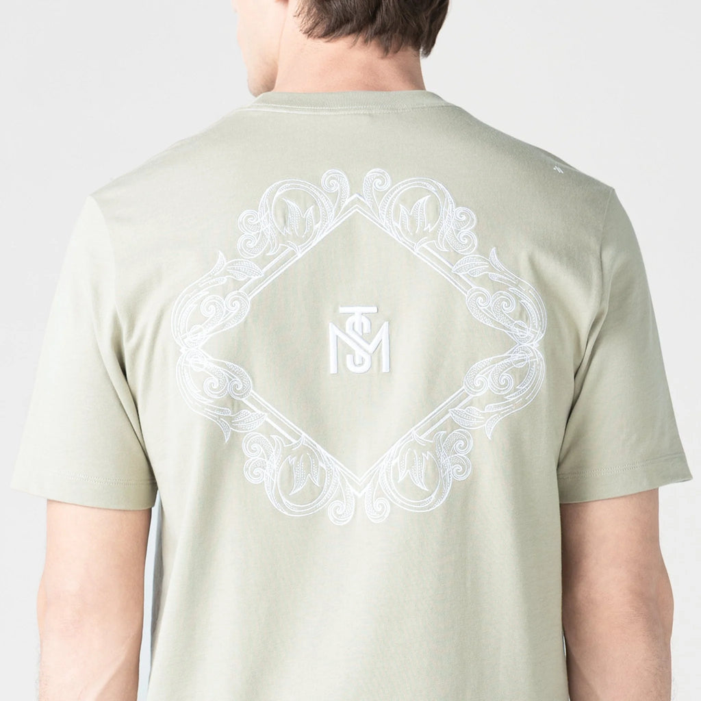 SENATTUS T-SHIRT  MEN ABBEY STONE