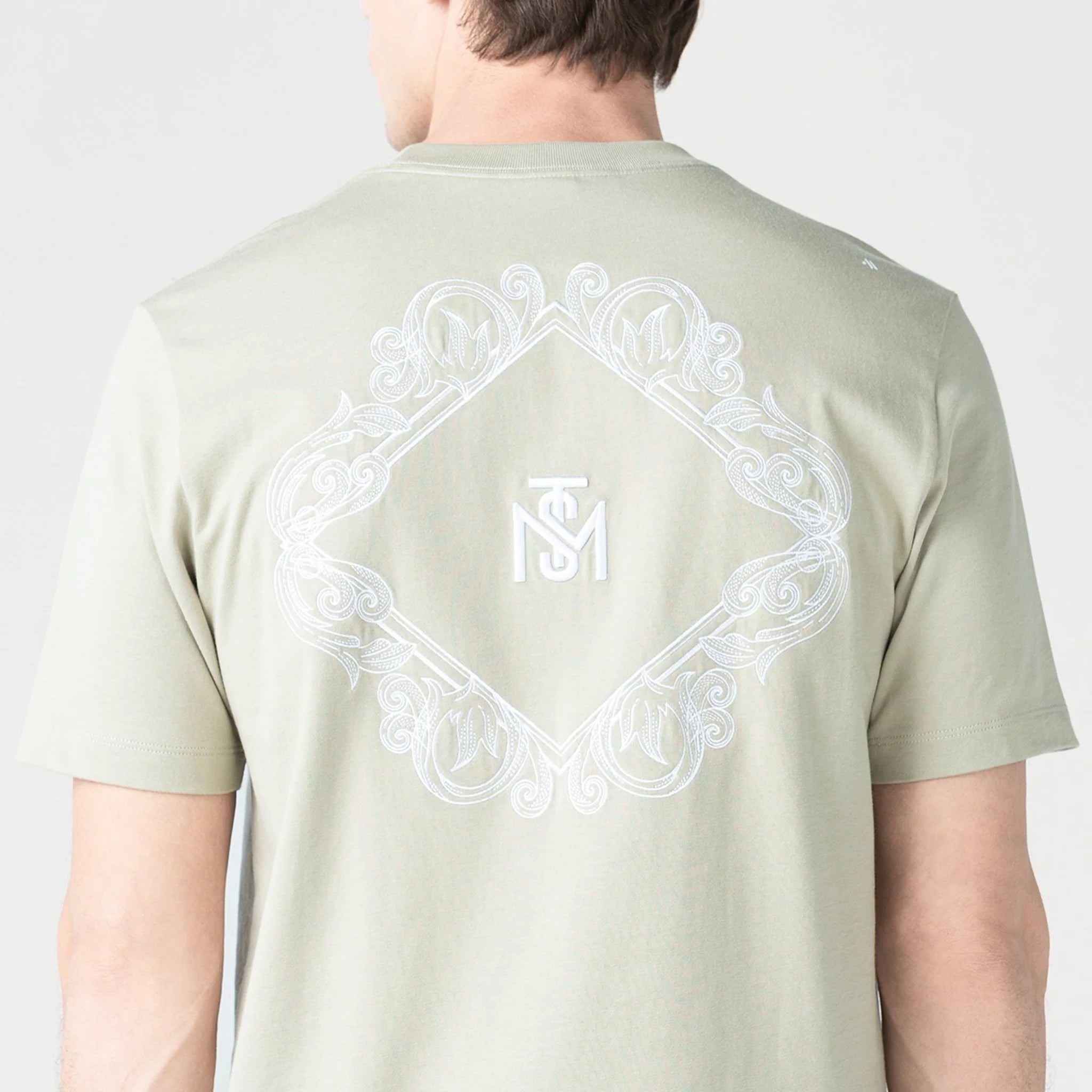 SENATTUS T-SHIRT  MEN ABBEY STONE